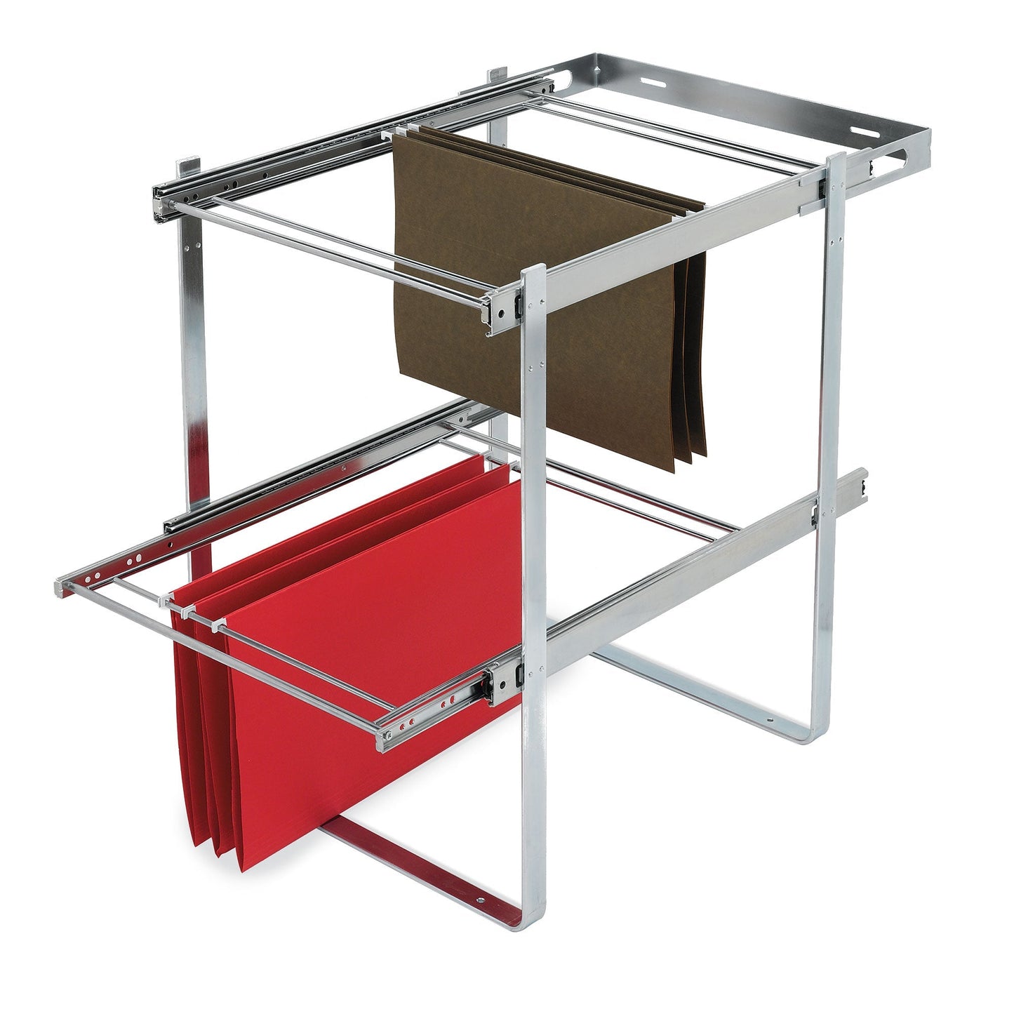 Rev-A-Shelf (2) 14.5" Tier Base Cabinet File Drawer Organizer System, RAS-FD-KIT