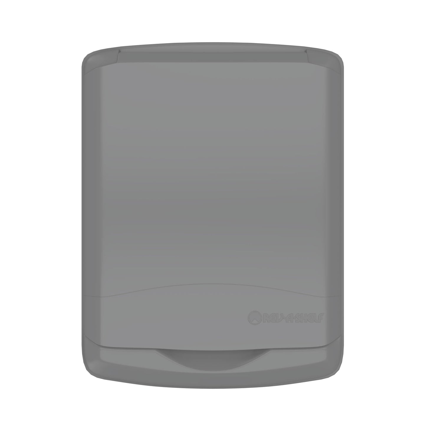 Rev-A-Shelf 35 qt. Trash Can Replacement Lid, Silver (Lid Only), RV-35-LID-17-1