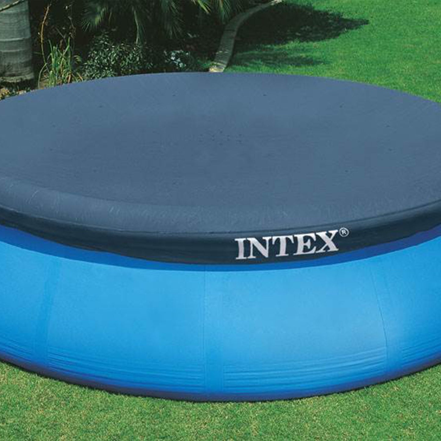 Intex Steel Frame Pool Ladder for 42” Wall Height Pools & 15’ Round Pool Cover