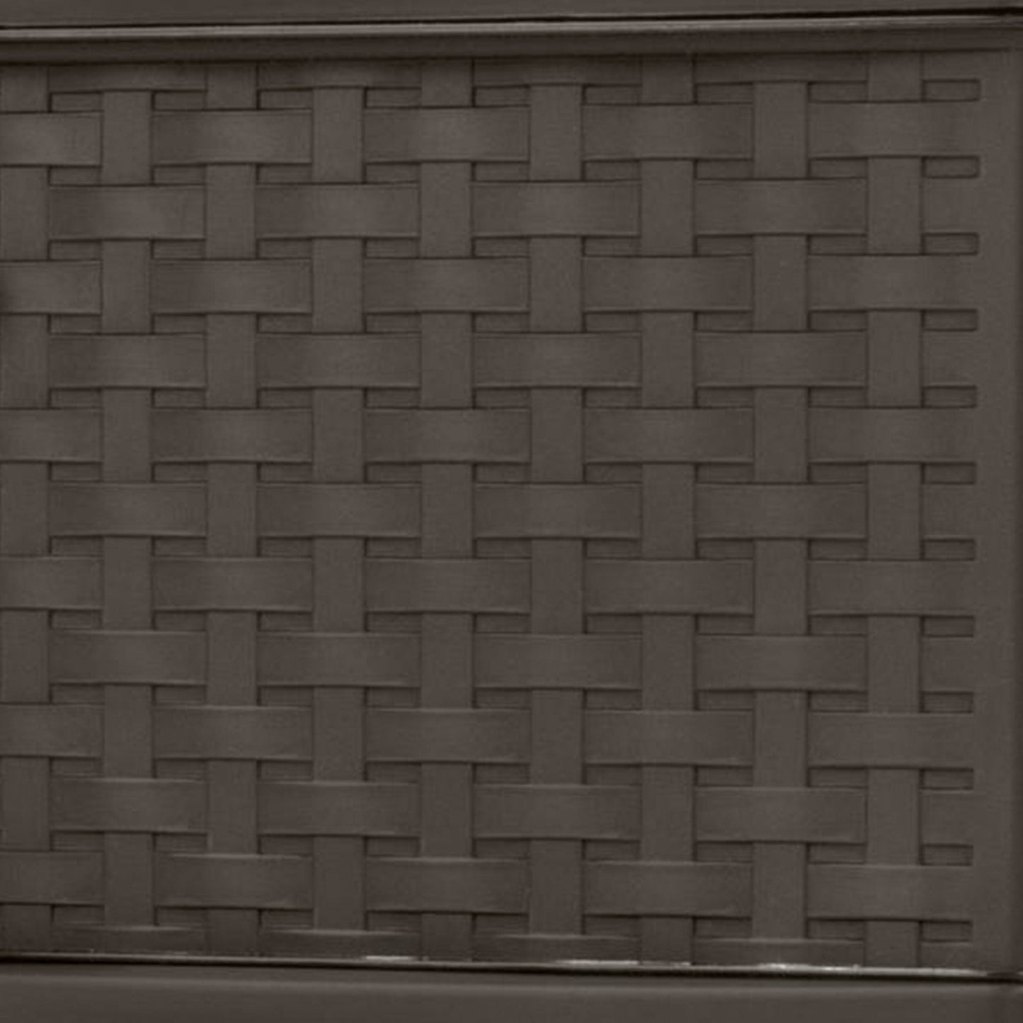 Sterilite 3 Drawer Wide Weave Storage Tower, Plastic Organizer Drawers, Brown