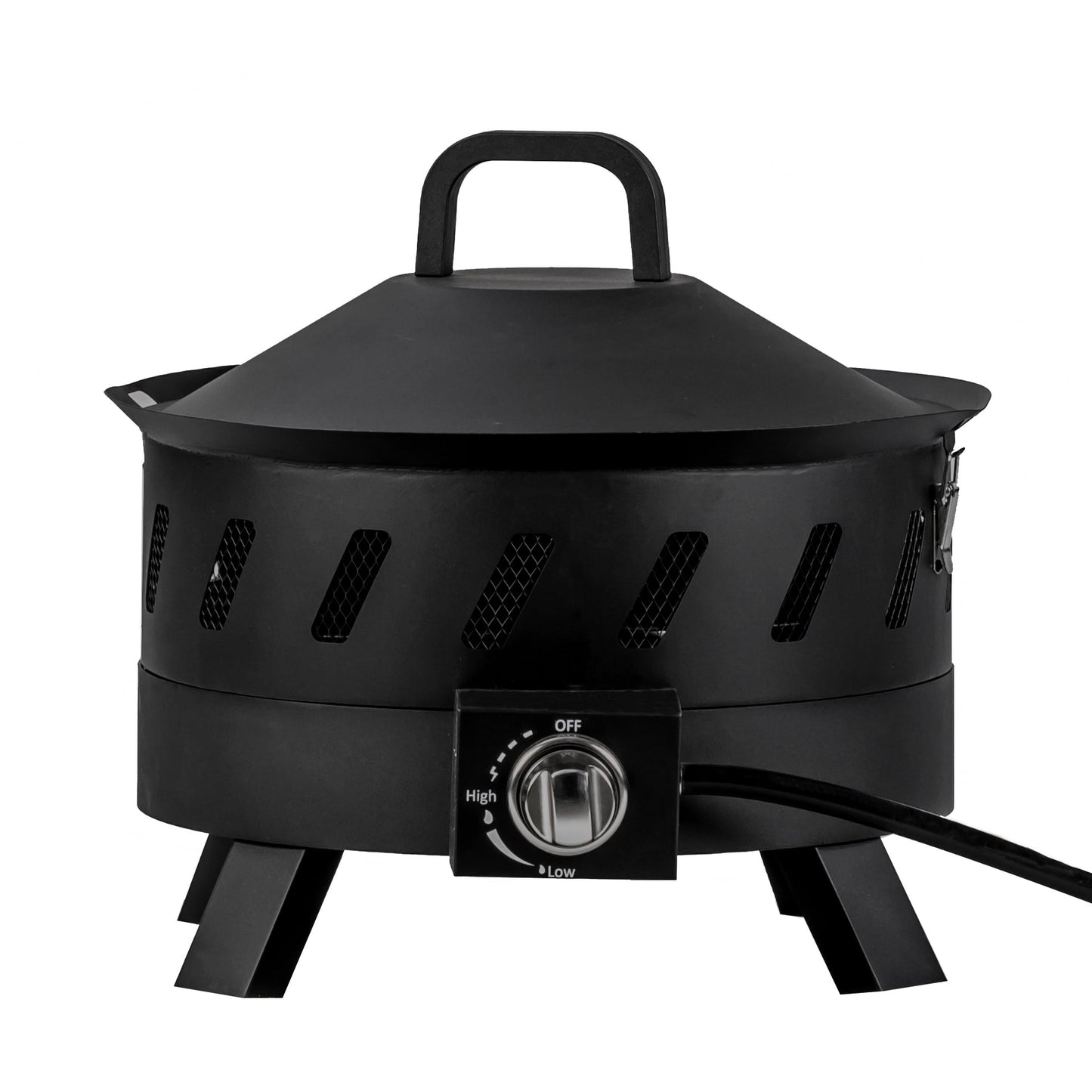 Lava Star Portable Propane Outdoor Fire Pit 17.3-Inch 50,000 BTU Camping Gas Firepit