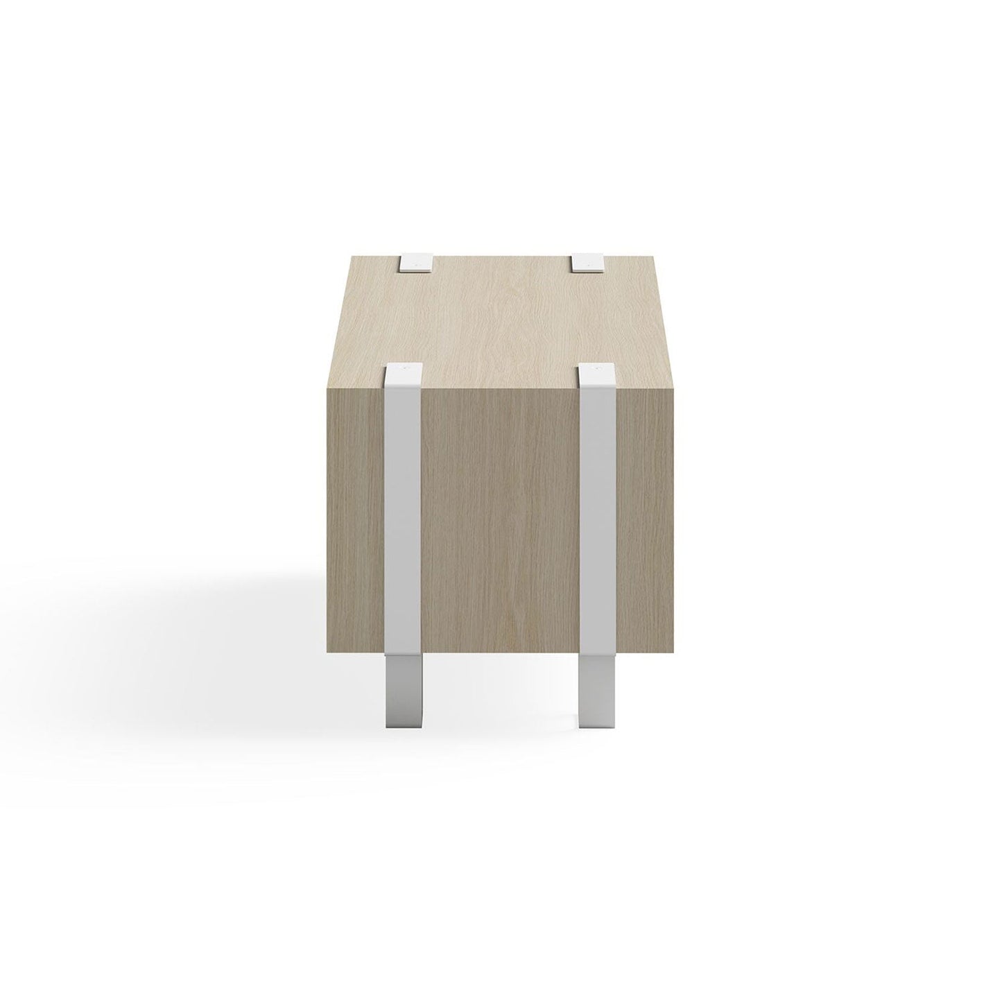 Safco 17.25 Inch Tall Wooden Ready Home Office Stackable Storage Cabinet, Beige