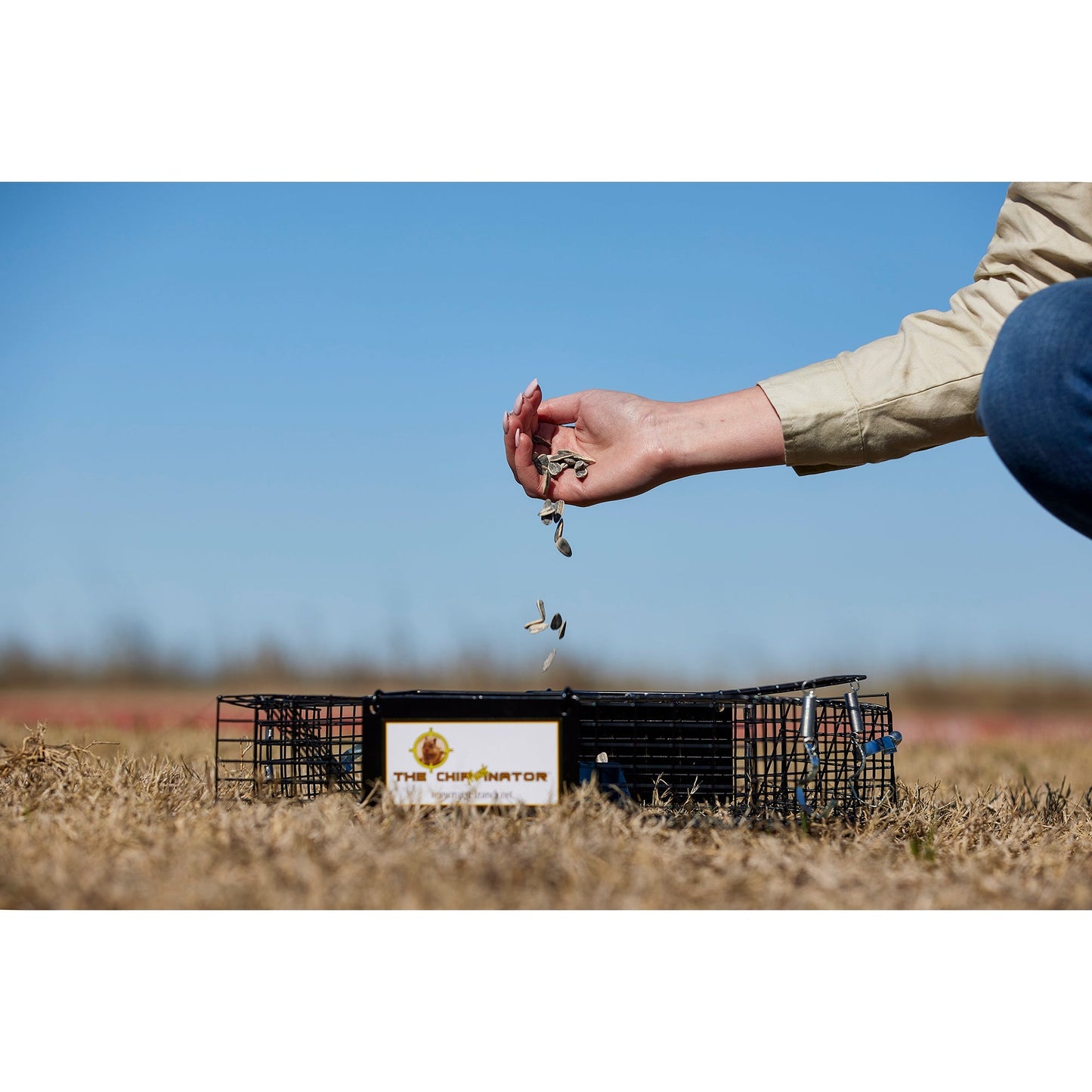 Rugged Ranch Chipmunkinator Chipmunk Squirrel Metal 2 Door Trap Cage (4 Pack)