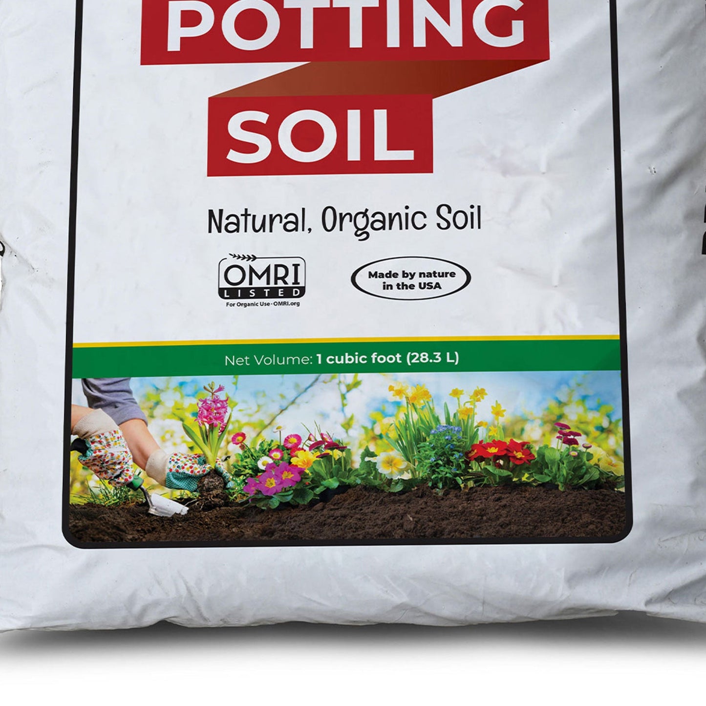 Brut Organic Potting Soil, 1 CF, Indoor and Outdoor Container Plants