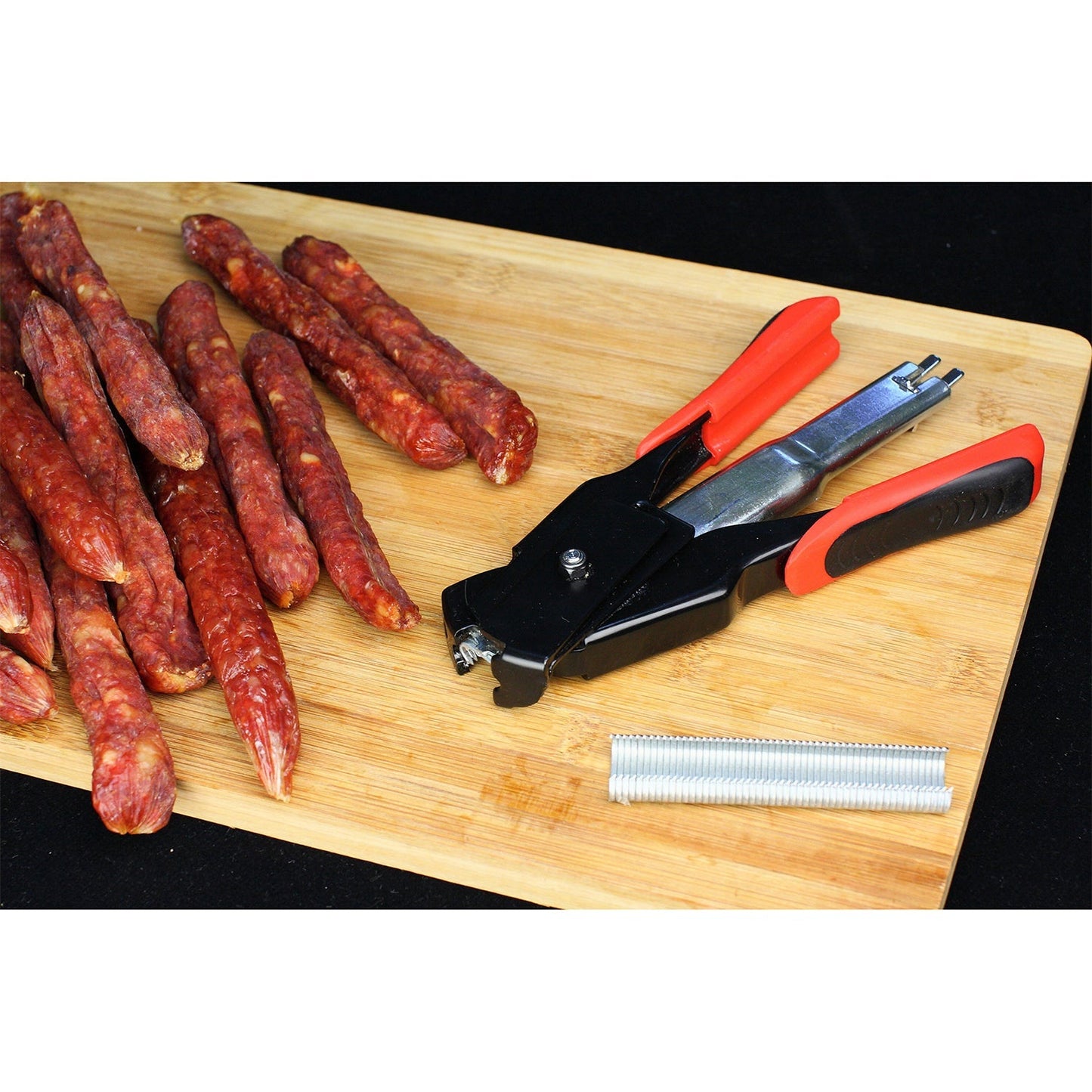 Valley Sportsman Industrial Collated Hog Ring/Snap Ring Bag Binder Plier Tool