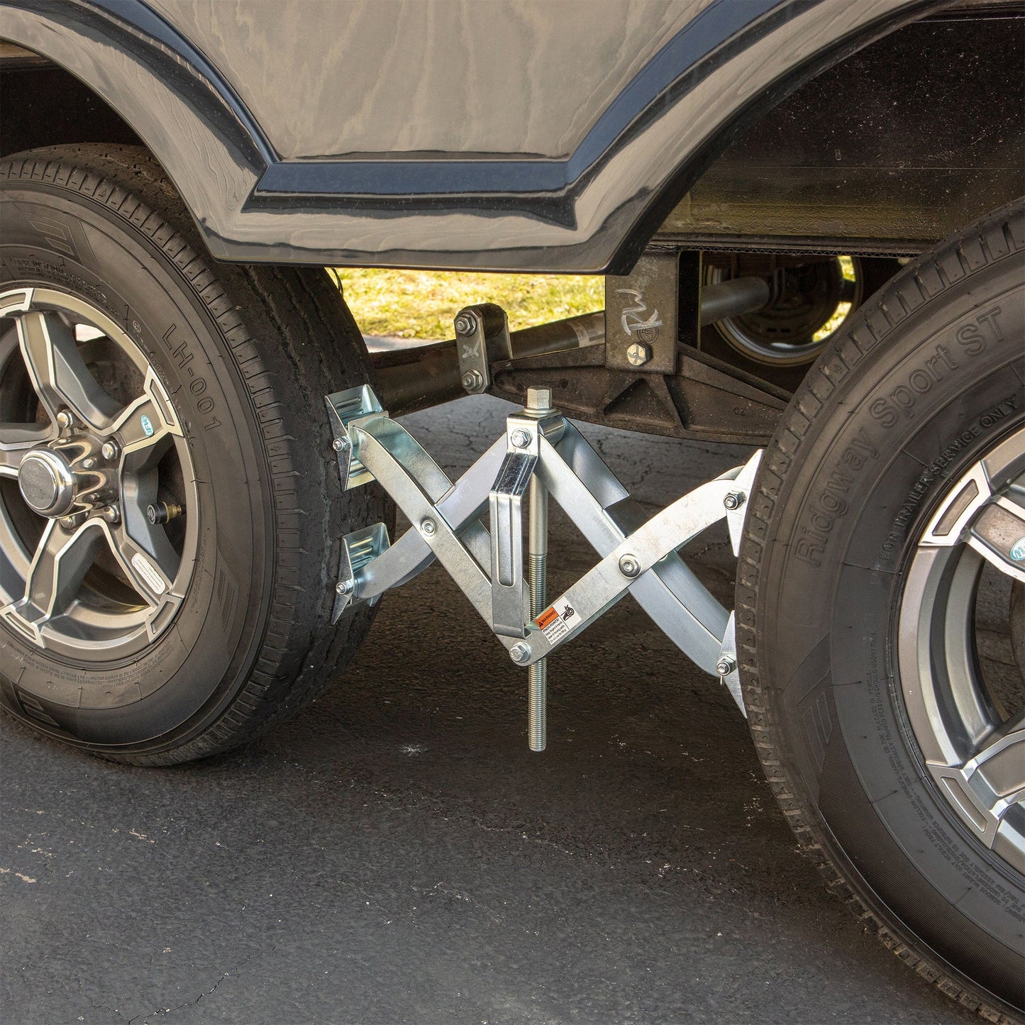 PoleStar 10201099 XX Chock Stabilizer for Tandem Axle RV and Cargo Trailers, 2pk - Find Fresh Goods