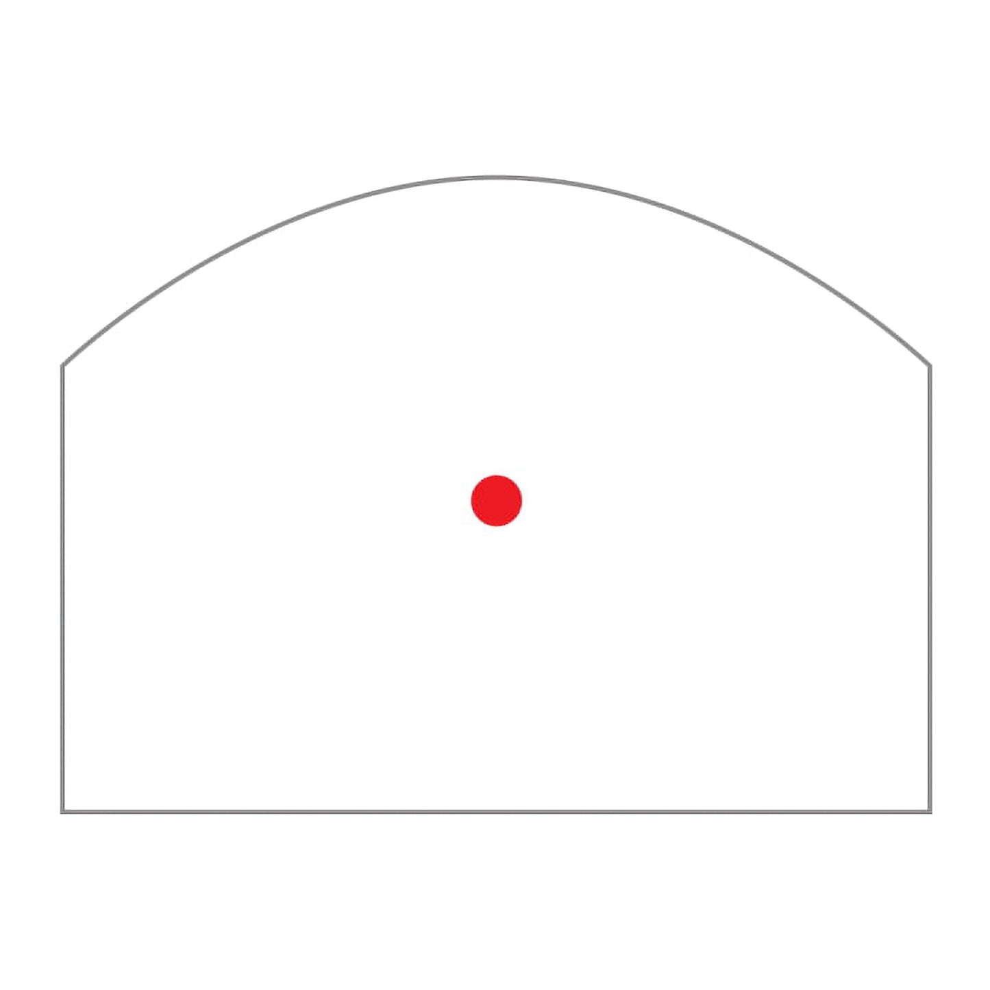 X Vision MHRD1 Optics Micro HIIT Red Dot 3 MOA Dot Size with Auto Brightness