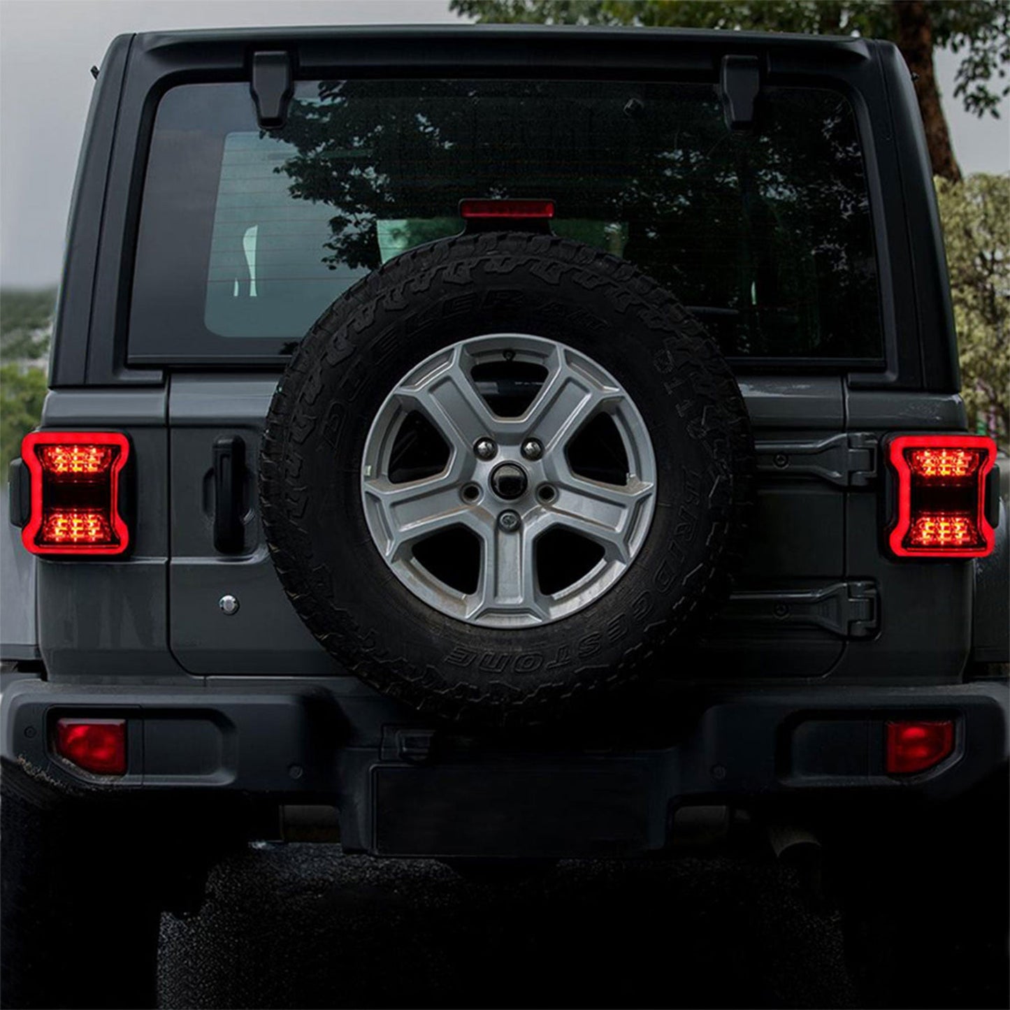 AMERICAN MODIFIED Tail Lights for 2018 to 2023 Jeep Wrangler JL Models, Pair - Find Fresh Goods