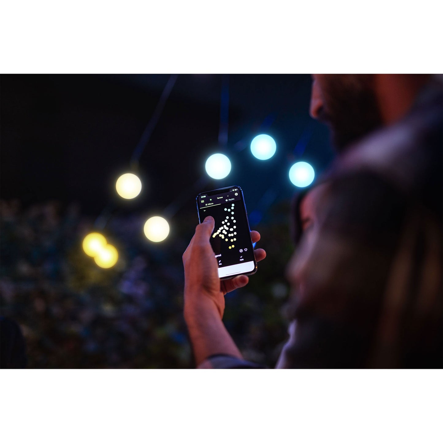 Twinkly Festoon App-Controlled Smart LED Light String 20 AWW (Warm/Cool White)