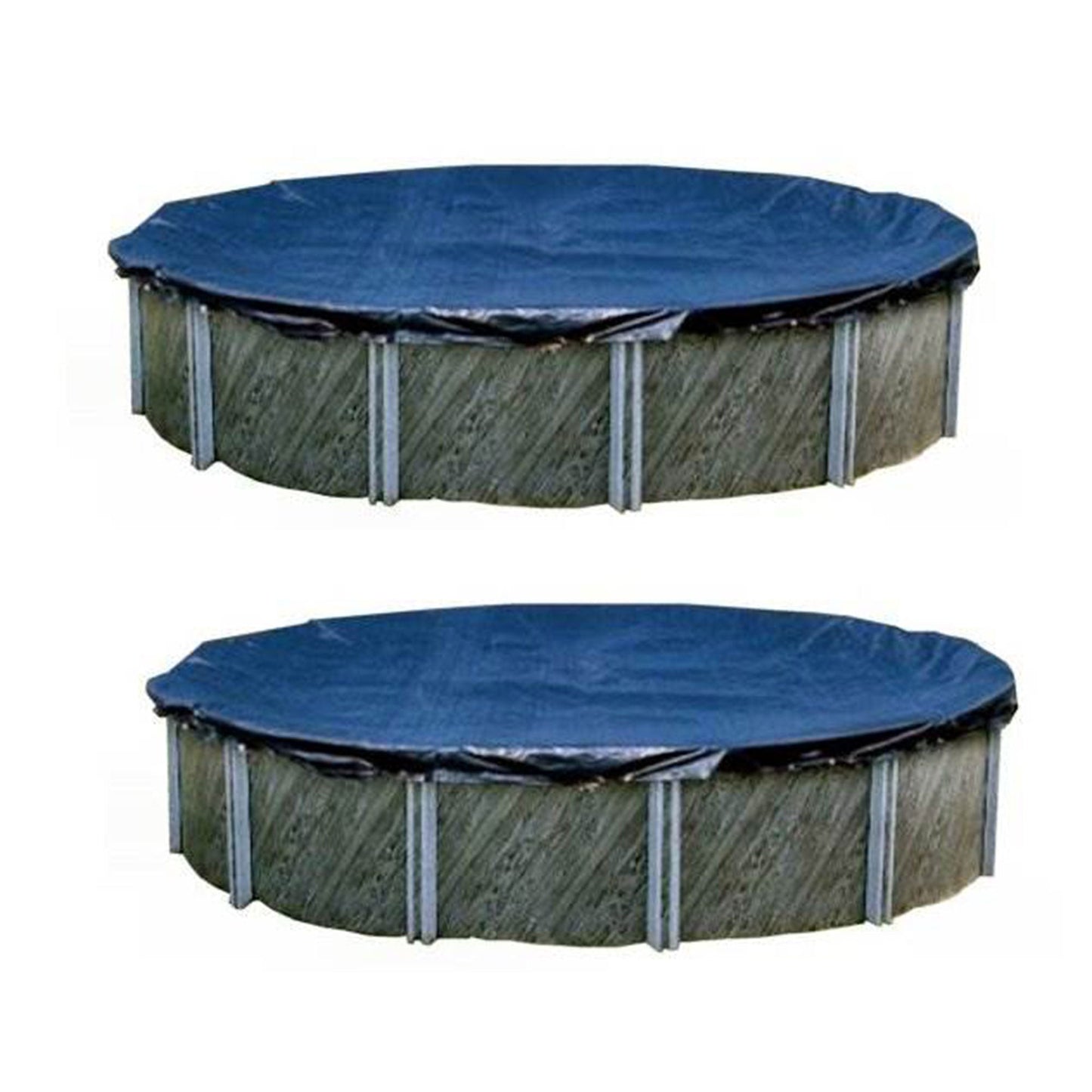 Swimline Winter Round Above Ground Swimming Pool Protective Cover 18' Two