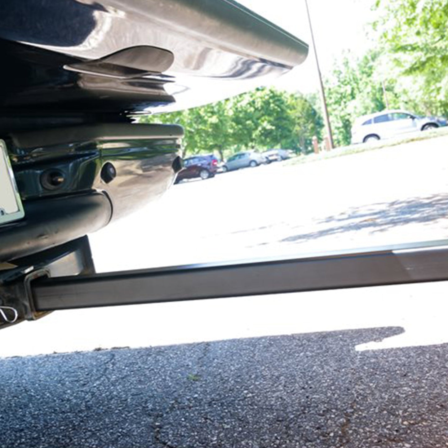 Camco Durable Alloy Steel Hitch Mount Umbrella Holder for Shaded Outdoor Events - Find Fresh Goods