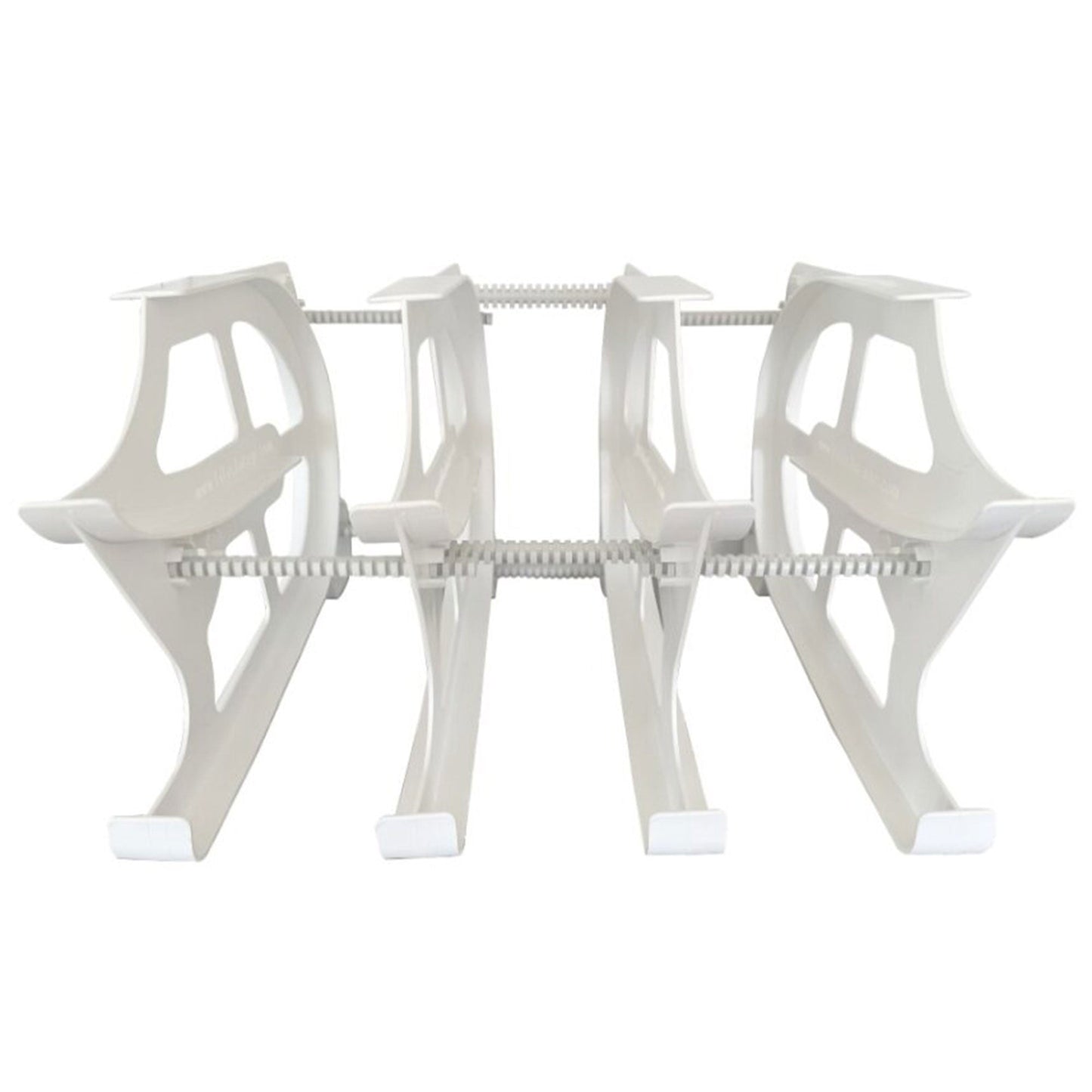 FIFO Countertop Mini Can Tracker Holds 30 10 to 24 Oz Can Sizes, USA Made, White