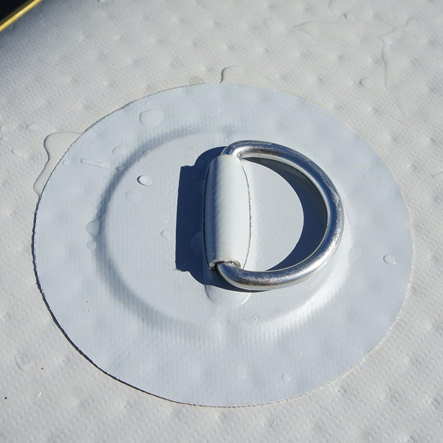 Solstice 10' x 10' Inflatable Floating Dock Rafting Platform with Pump and Bag - Find Fresh Goods