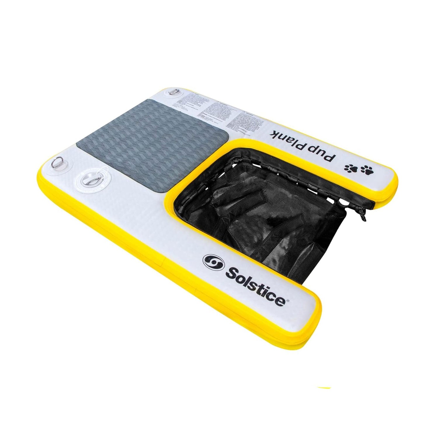 Solstice Inflatable Pup Plank Mini Dog Ramp Water Float Ladder Step, Multicolor - Find Fresh Goods