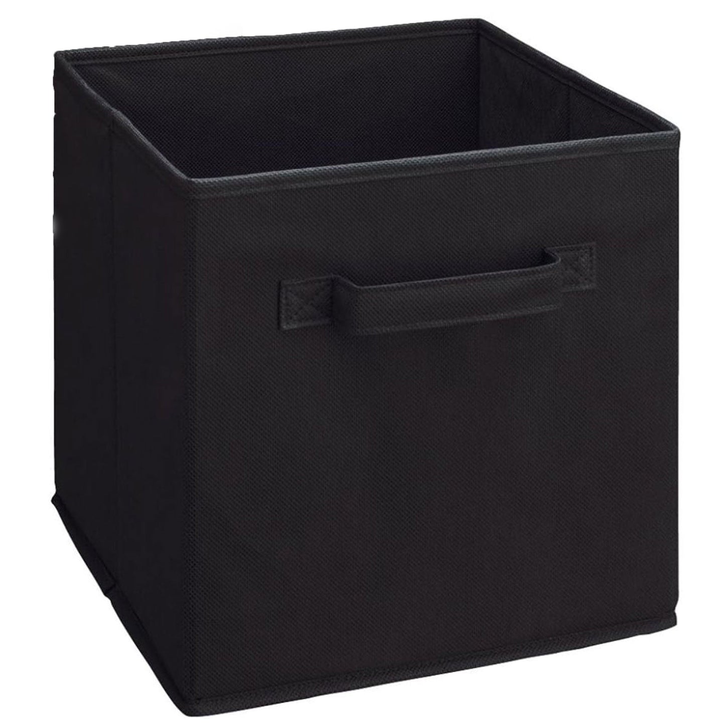 ClosetMaid Cubeicals Fabric Drawer, Open Storage Organizing Bin, Black (2 Pack)