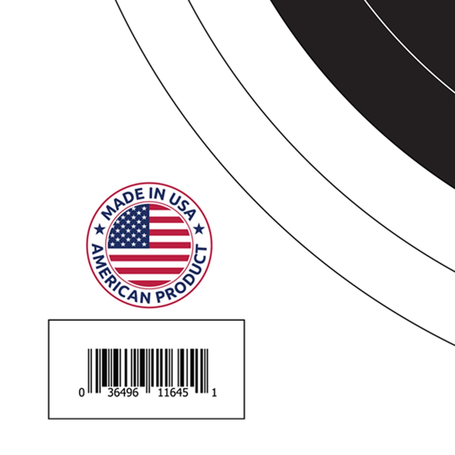 Morrell 40cm Bullseye Paper Face Shooting Targets, 16 x 16 Inches, 100 Count