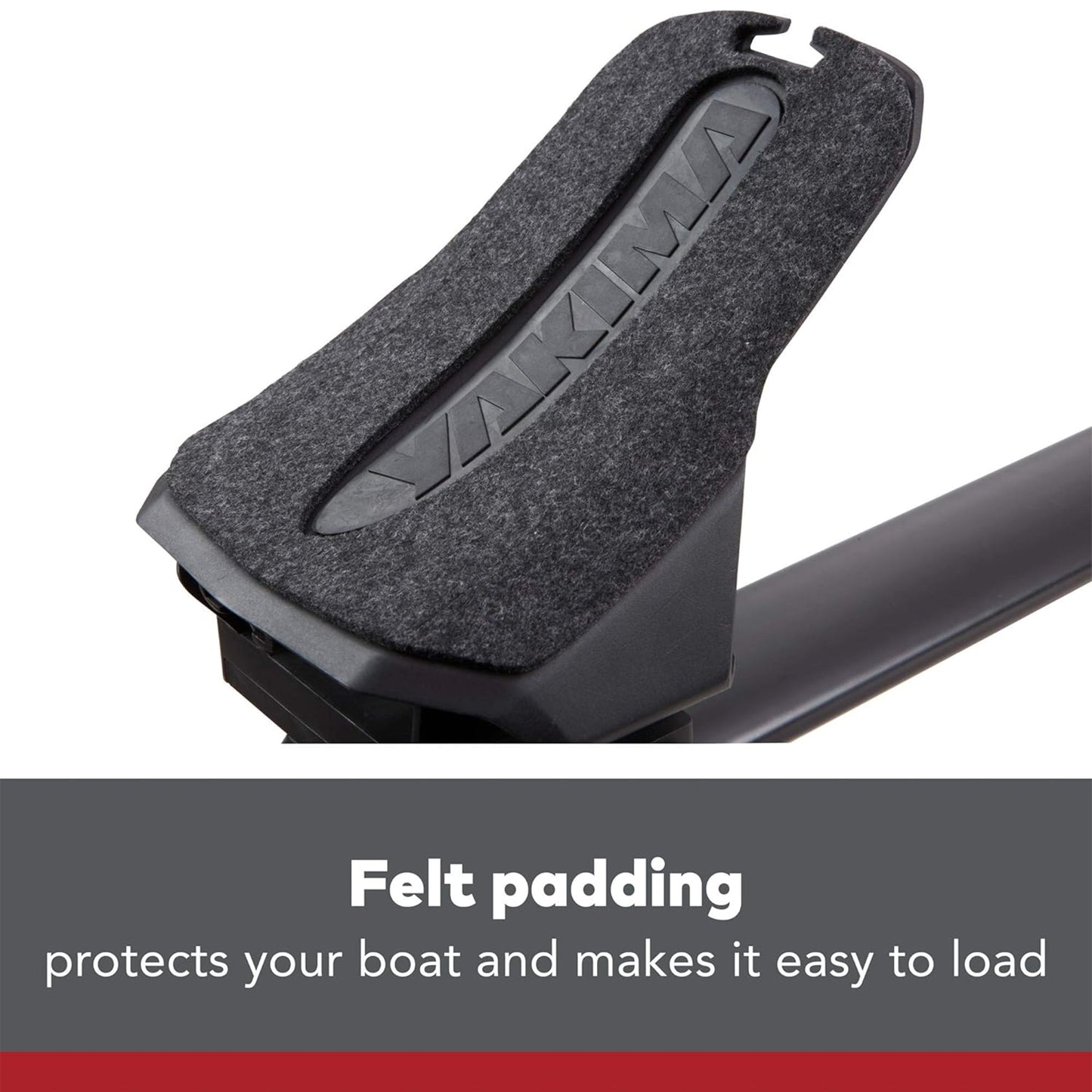 Yakima Premium DeckHand Vehicle Roof Rack Saddle Mount for Kayak or Small Boat - Find Fresh Goods