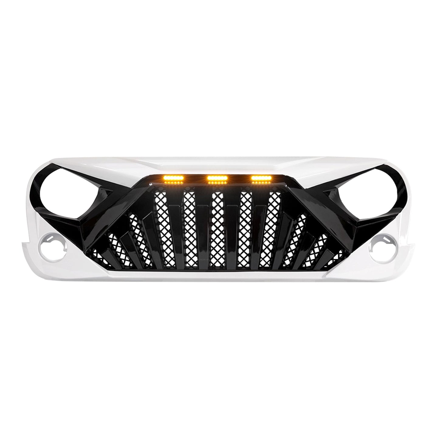 American Modified Goliath Grille Compatible with 2007-2018 Jeep Wrangler JK - Find Fresh Goods
