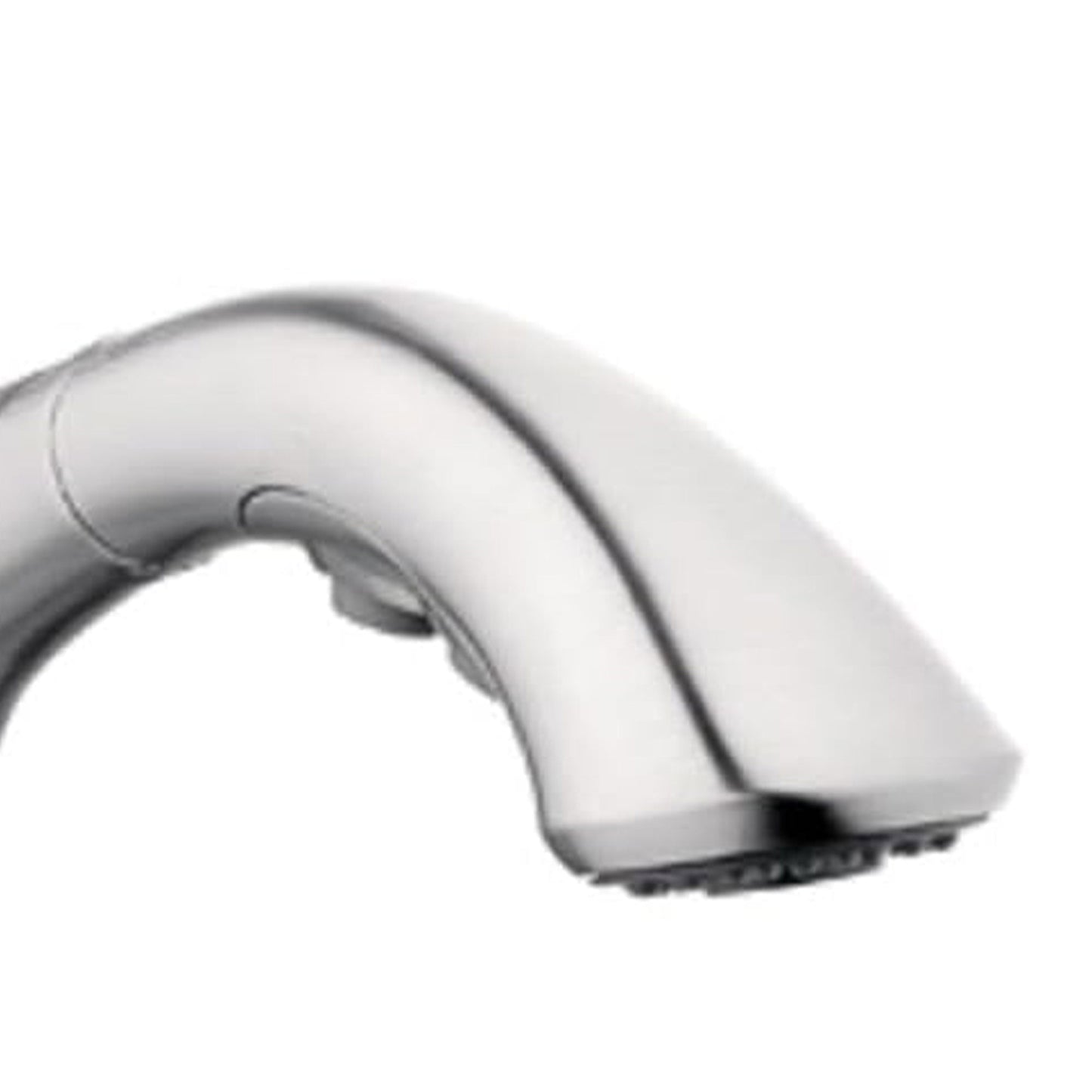 HomePointe Single Loop Handle Kitchen Faucet With Pull-Out Spray, Brushed Nickel