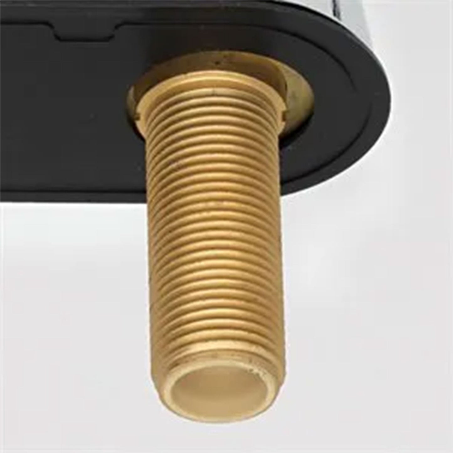 HomePointe Mid-Arch Double Handle Lavatory Faucet with Pop-Up, Brushed Nickel