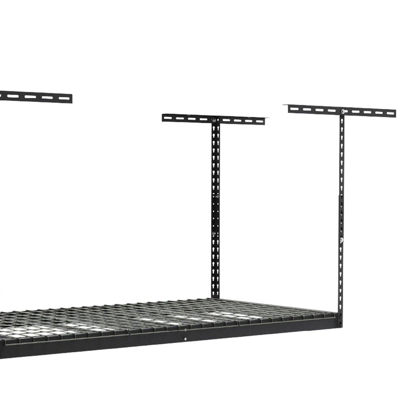 MonsterRax 2'x8' Overhead Garage Storage Rack Holds Up to 350 Pounds, Hammertone