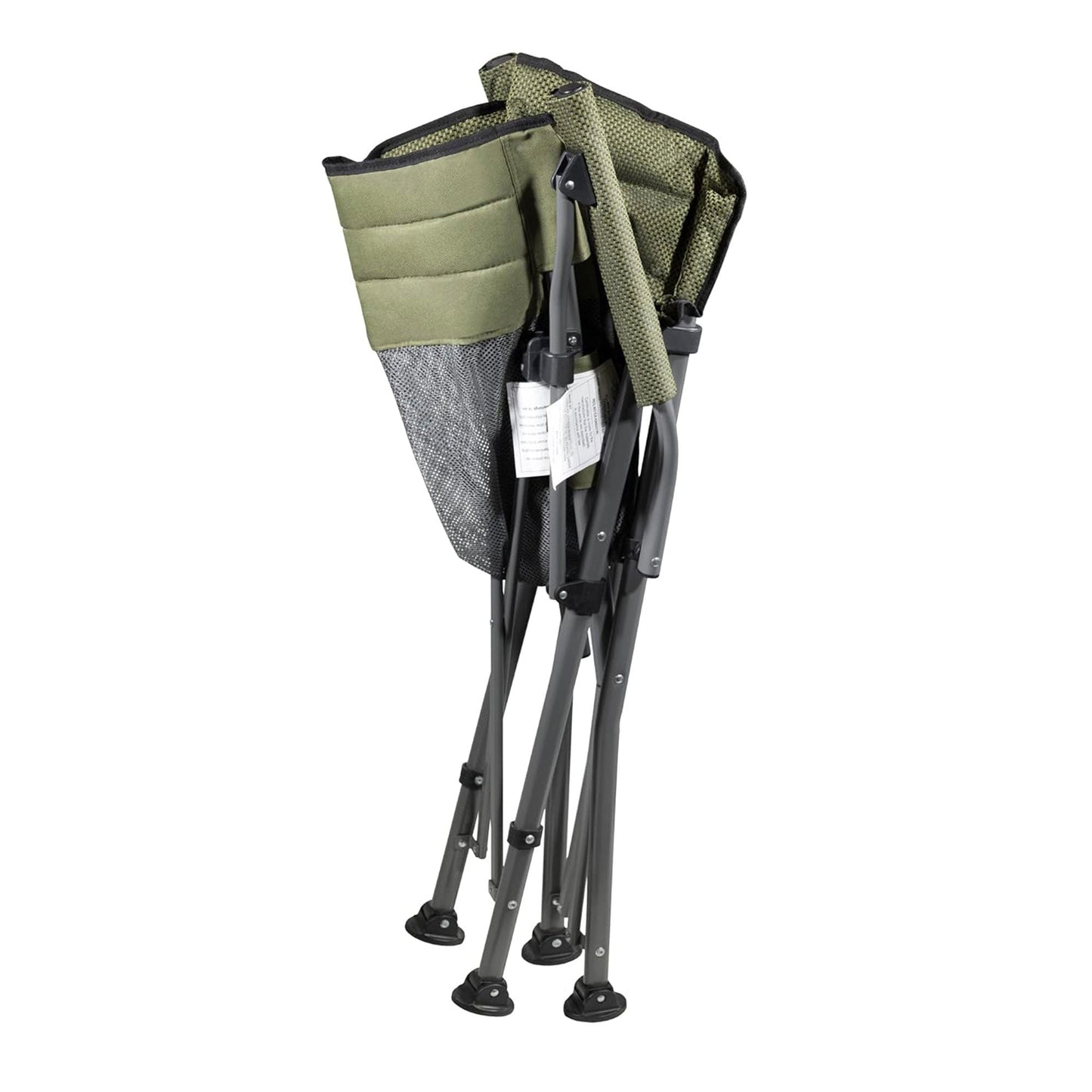 Four Seasons Courtyard Quad Sports Oversized Folding Arm Chairs, 4 Pack, Green