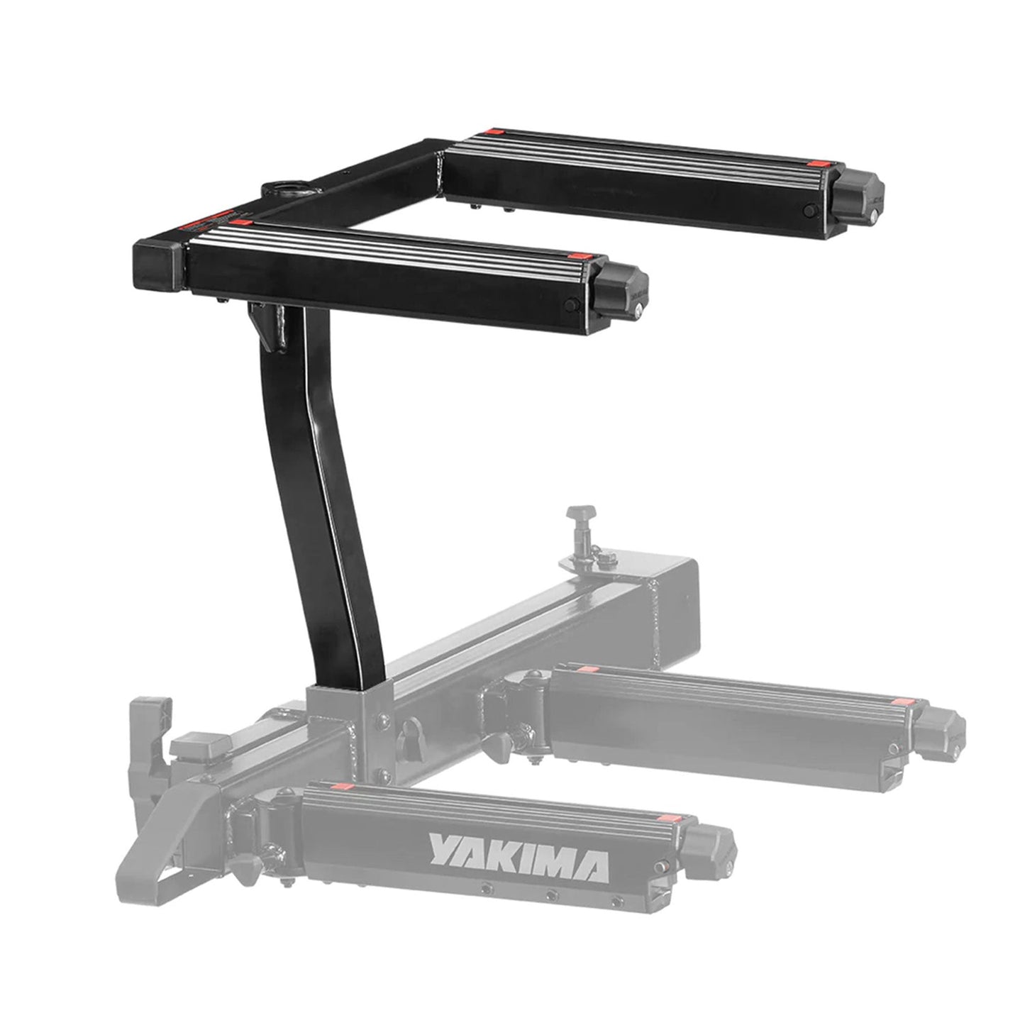 Yakima EXO SwingBase Hitch Base Rack with GearLocker Cargo Box and TopShelf Rack - Find Fresh Goods