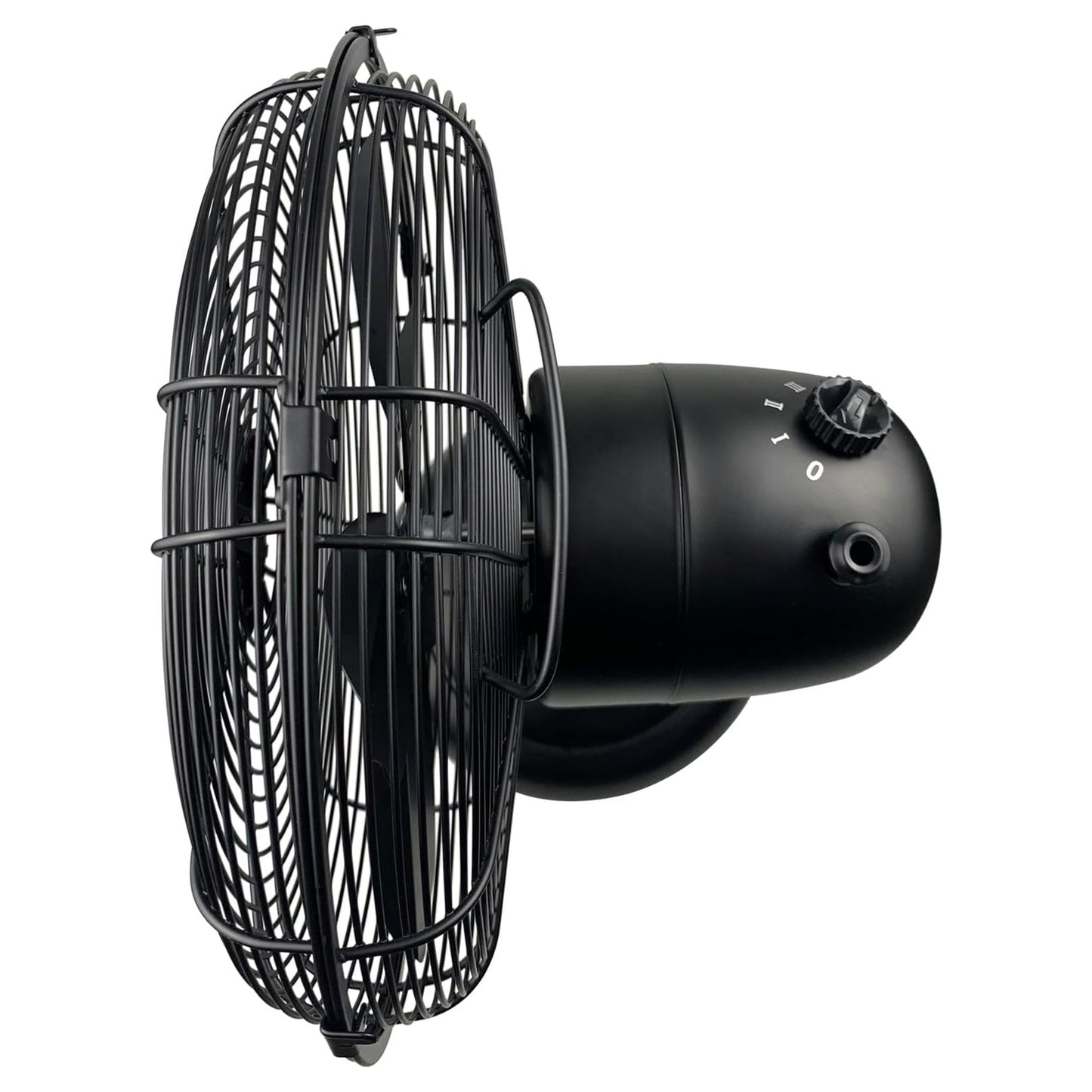 Good Housekeeping All-Metal Oscillating Retro Desk Fan, 12 Inch, Breezewave