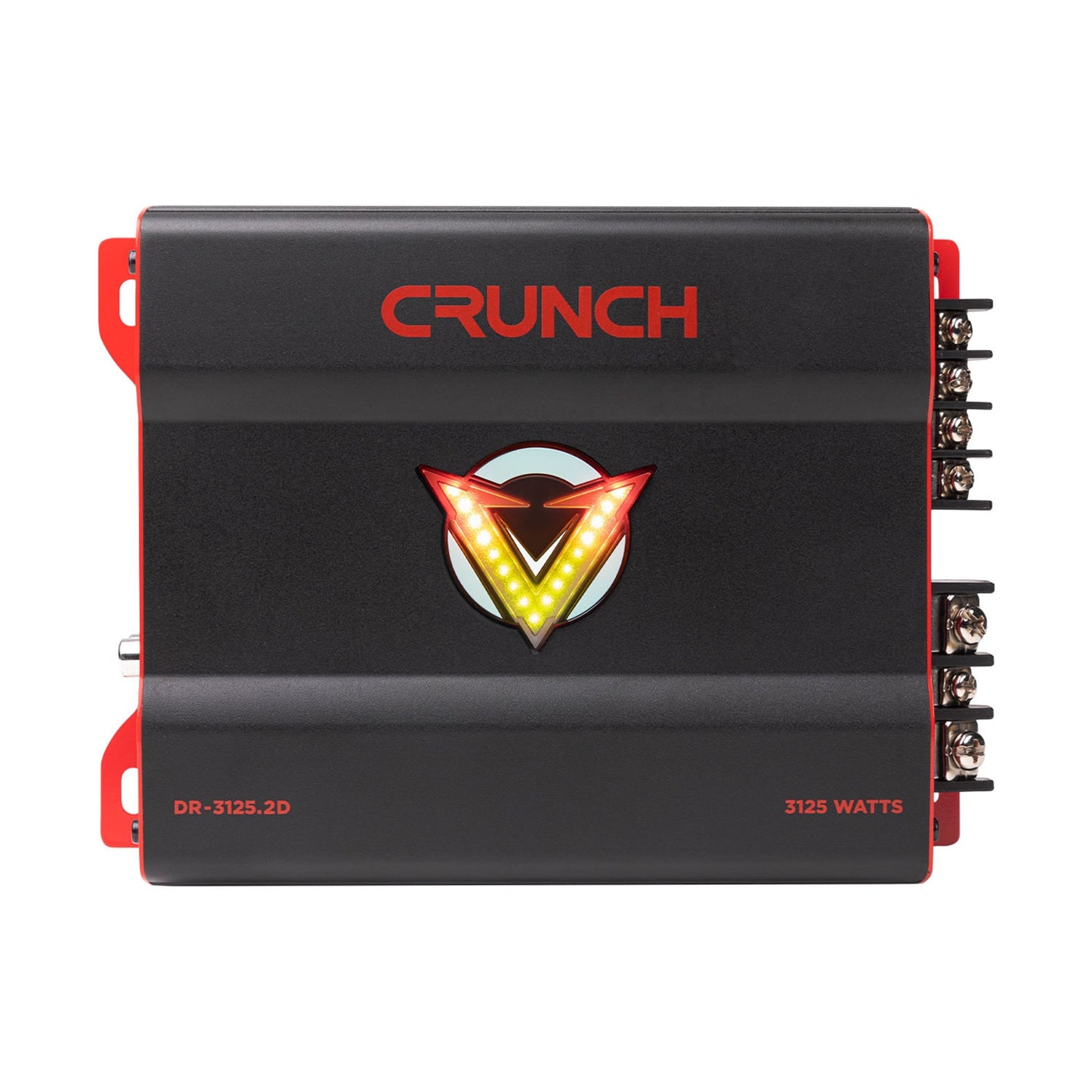 Crunch 3125W 2 Channel Subwoofer Car Audio Amp, Adjustable Crossovers, Bass Knob - Find Fresh Goods