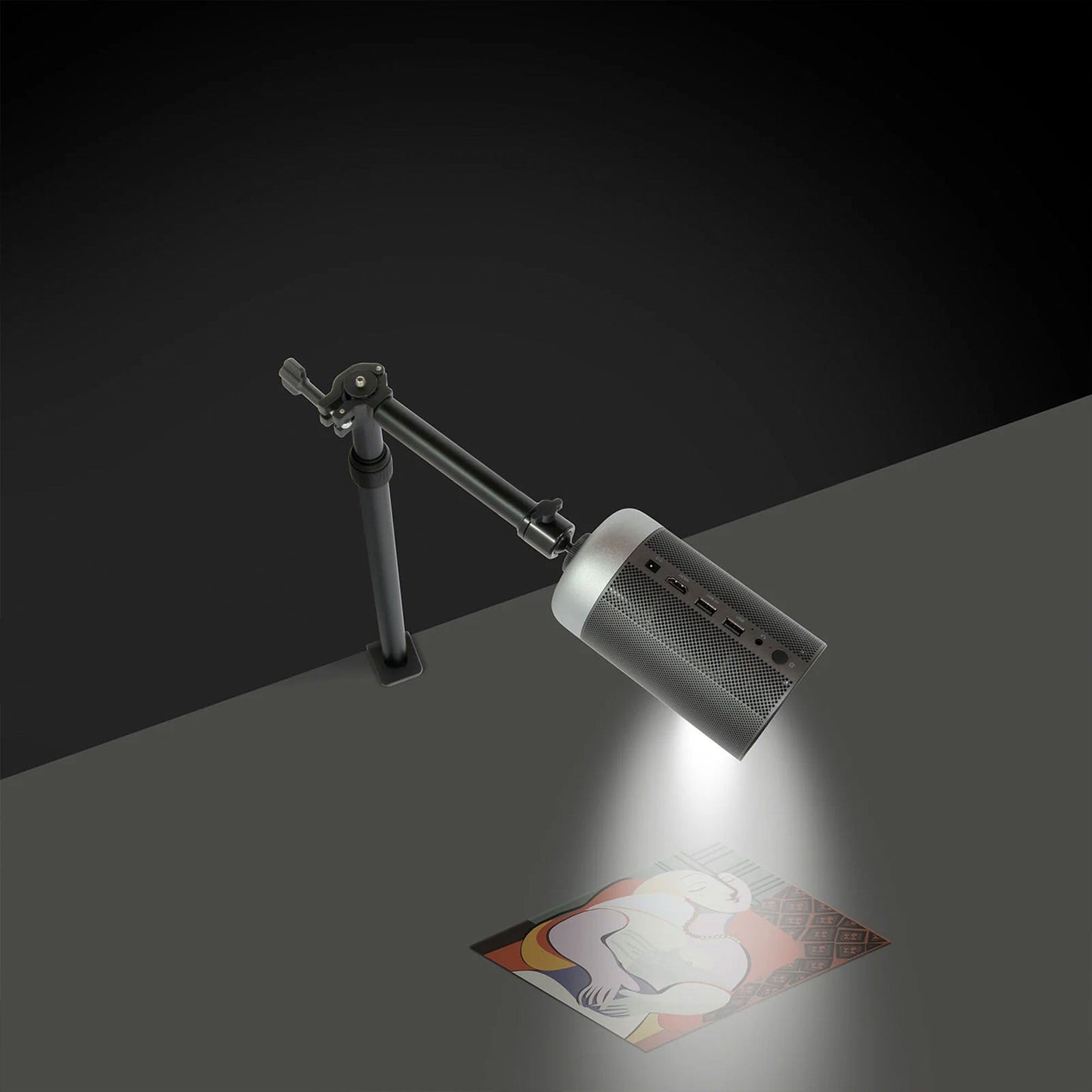 Artograph Smart LED Art Projector, Auto Focus Grids & Remote, Inspire 1500, Grey