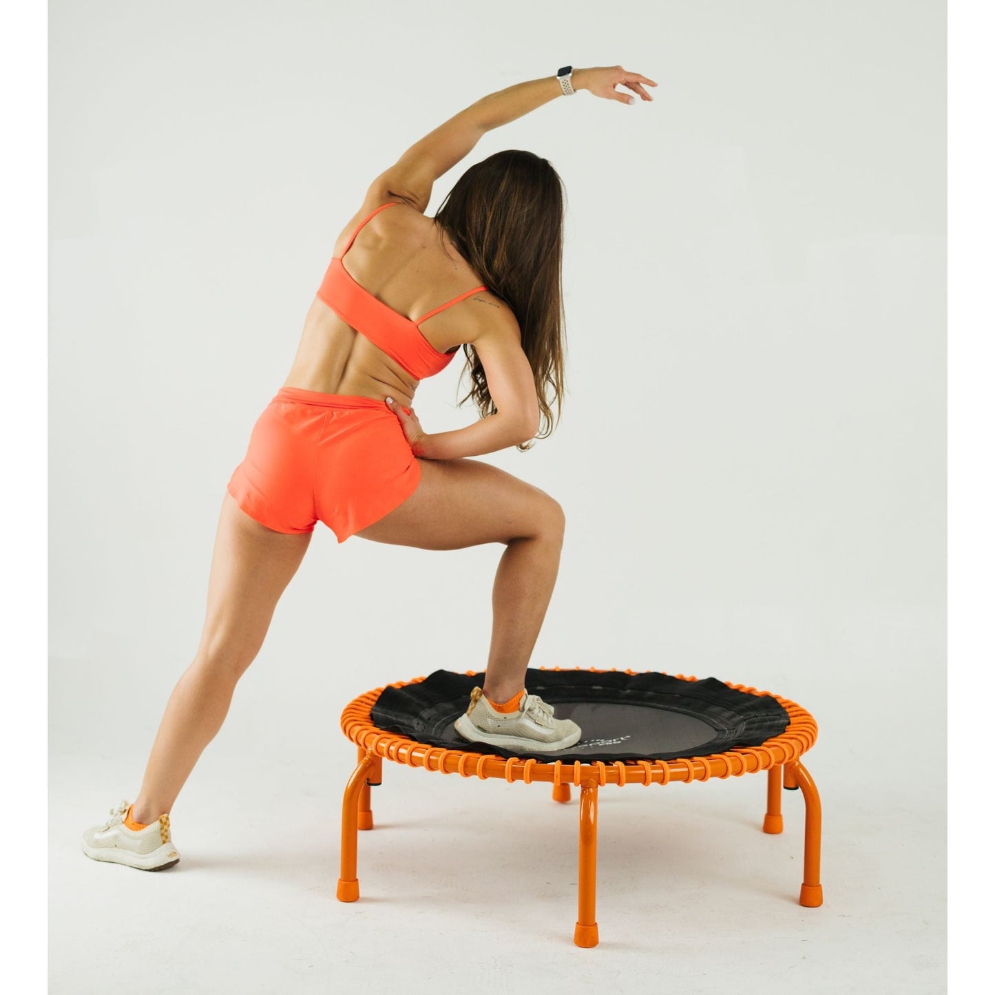 JumpSport 350 PRO Fitness Trampoline, Cardio Workout Equipment, 39 Inch, Energize