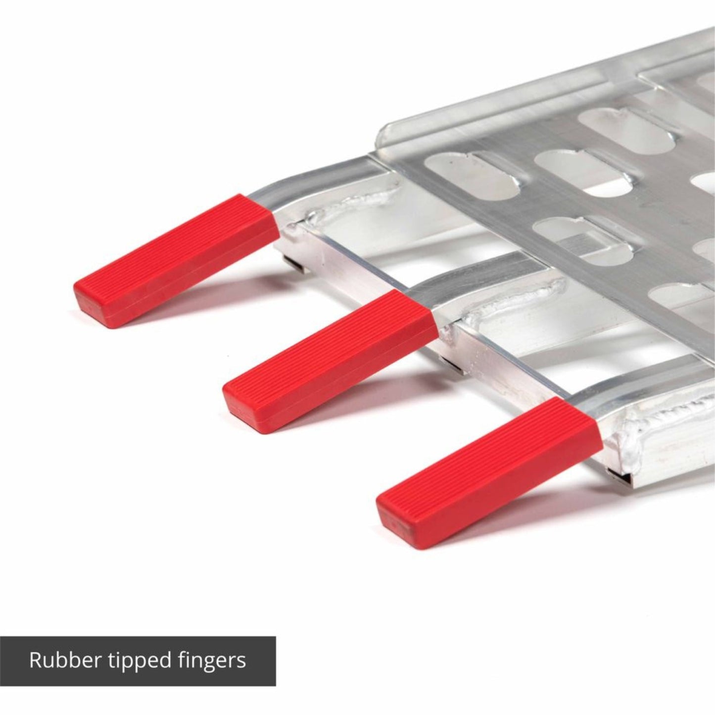 Titan Ramps 2 Pack 7.5’ Folding ATV Loading Ramps Arched Aluminum Design, Silver - Find Fresh Goods