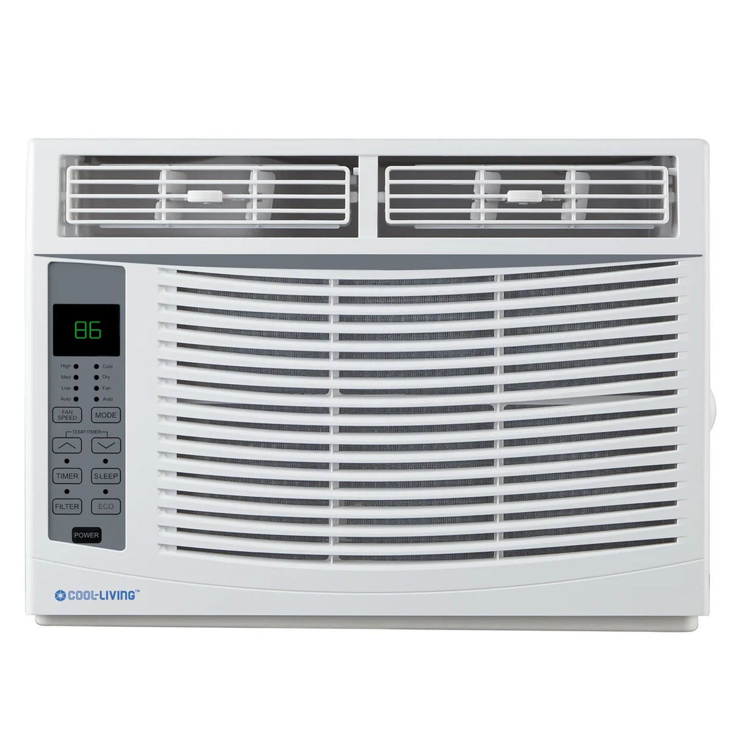 Cool-Living 6,000 BTU Window Mount Room Air Conditioner with Installation Kit