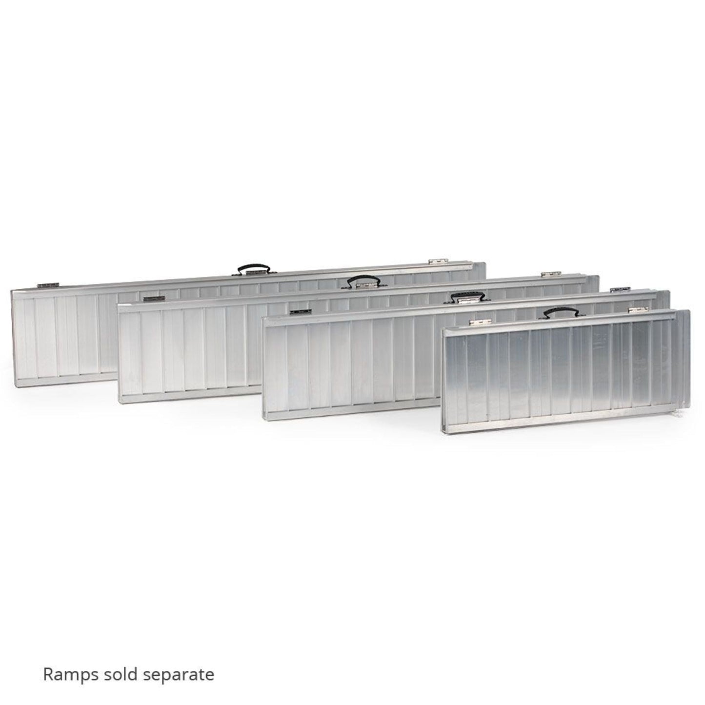 Titan Ramps 3 Foot Single-Fold Aluminum Wheelchair Ramp, 600 Pound Capacity - Find Fresh Goods