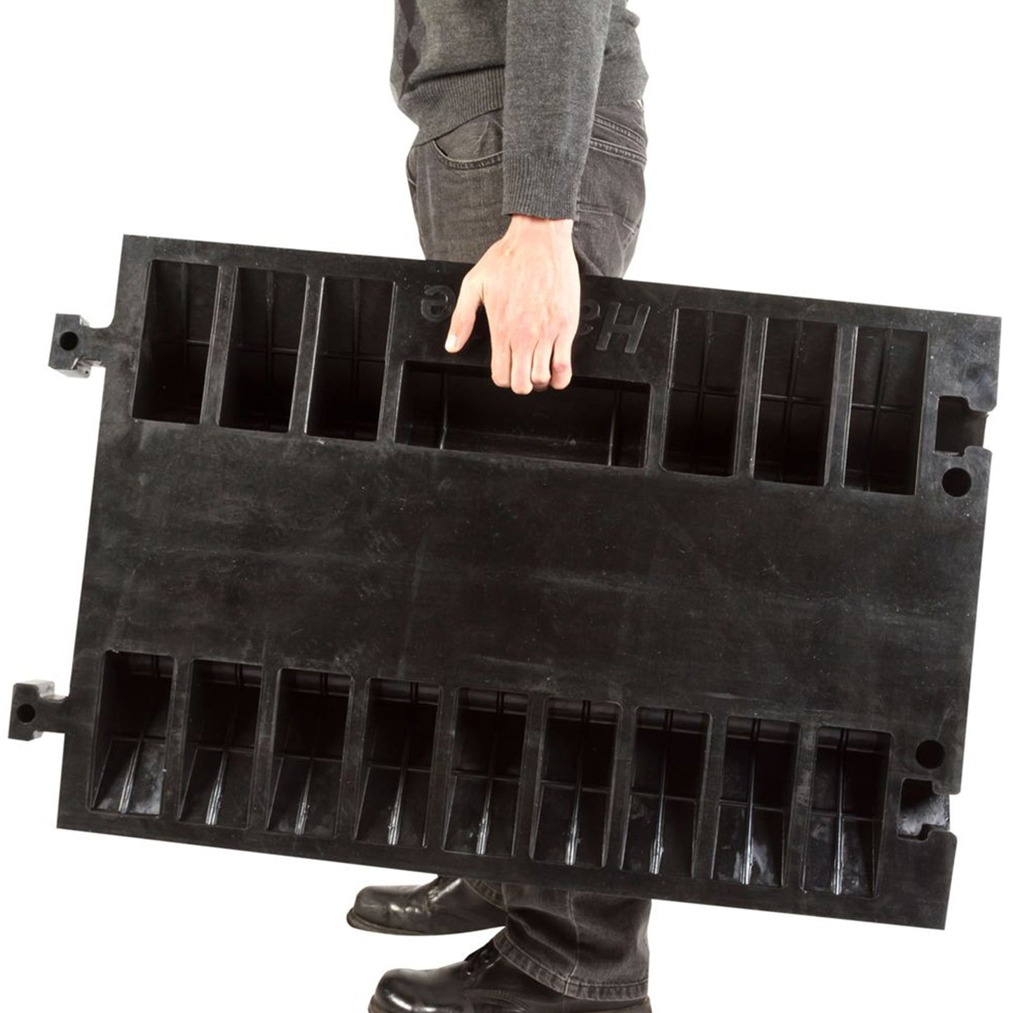 Guardian 2 Channel Cable Protector Ramp, Floor Cover for Cars,Trucks, Black - Find Fresh Goods