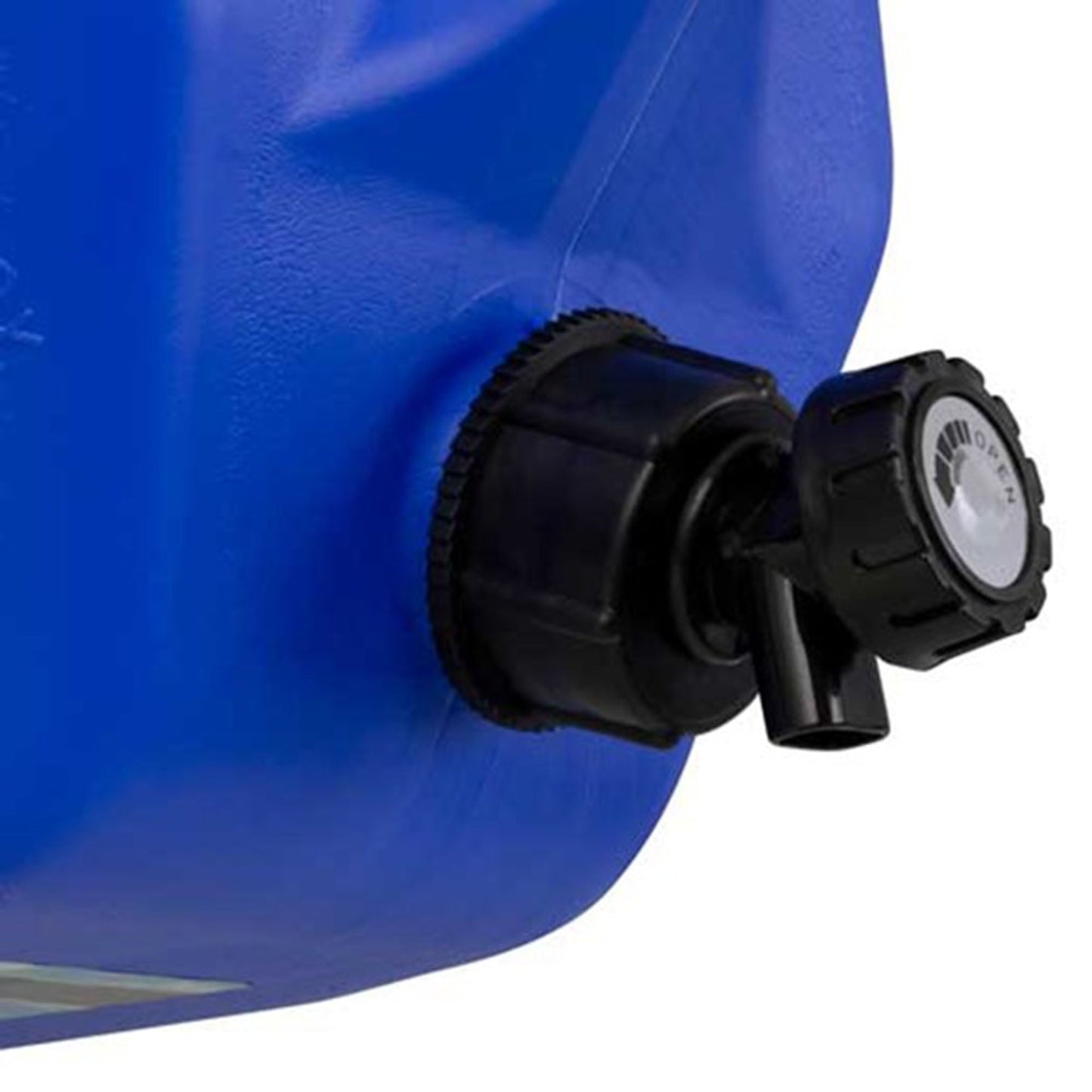 Scepter 5 Gallon Leak Proof Water Jug Storage Container & Handle, Spigot, 4 Pack