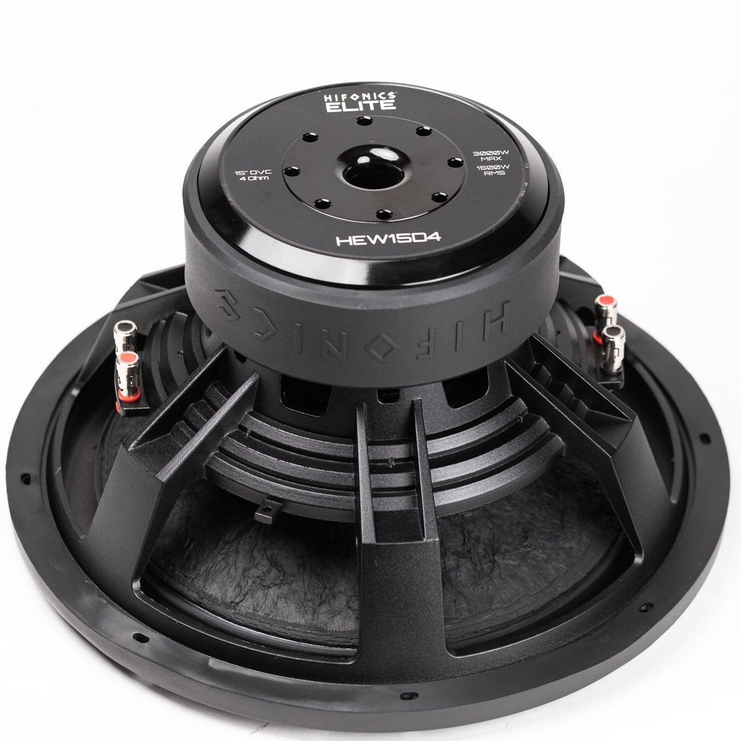 Hifonics ELITE 15 Inch Subwoofer, Dual Voice Coil Car Audio Speaker, 3000 Watt - Find Fresh Goods