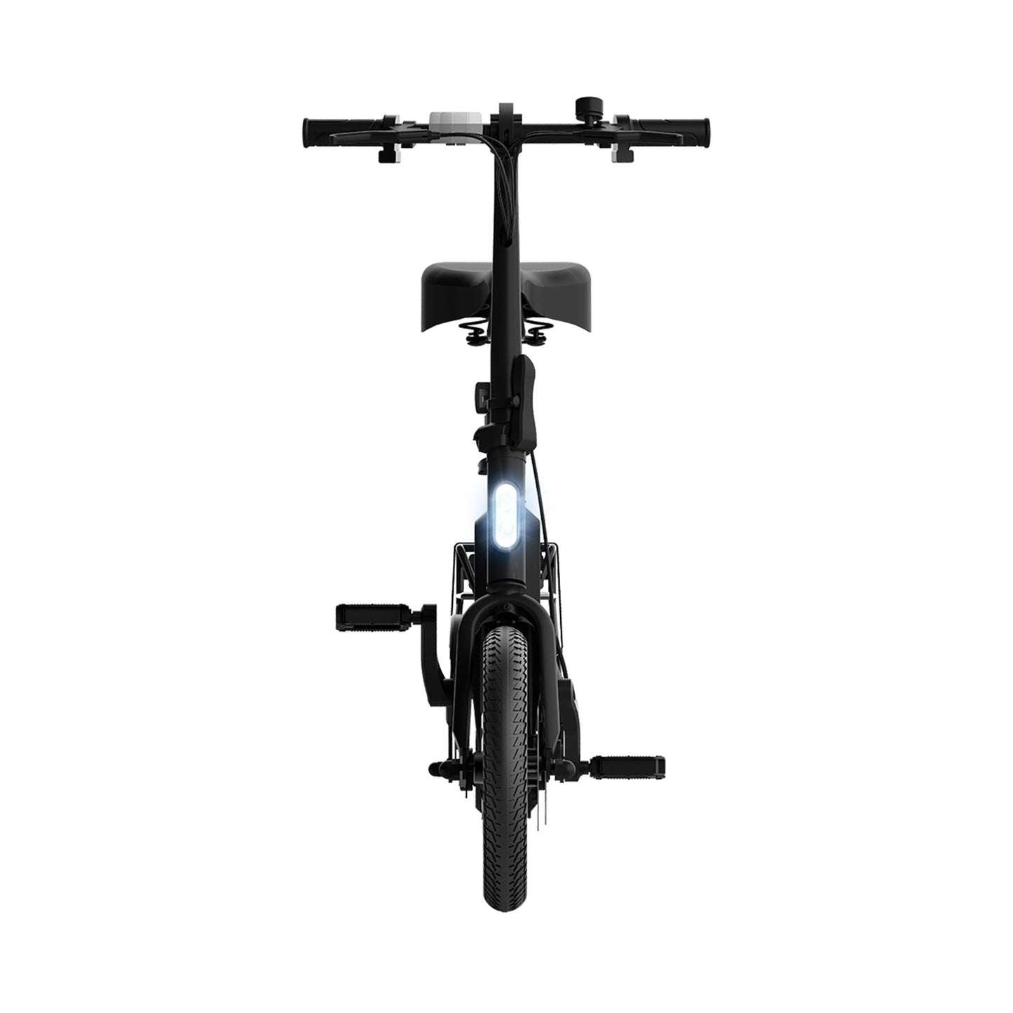 Jetson Bolt Pro Max Electric Folding Bike,14 Inch Wheels, 15.5 MPH Speed, Black