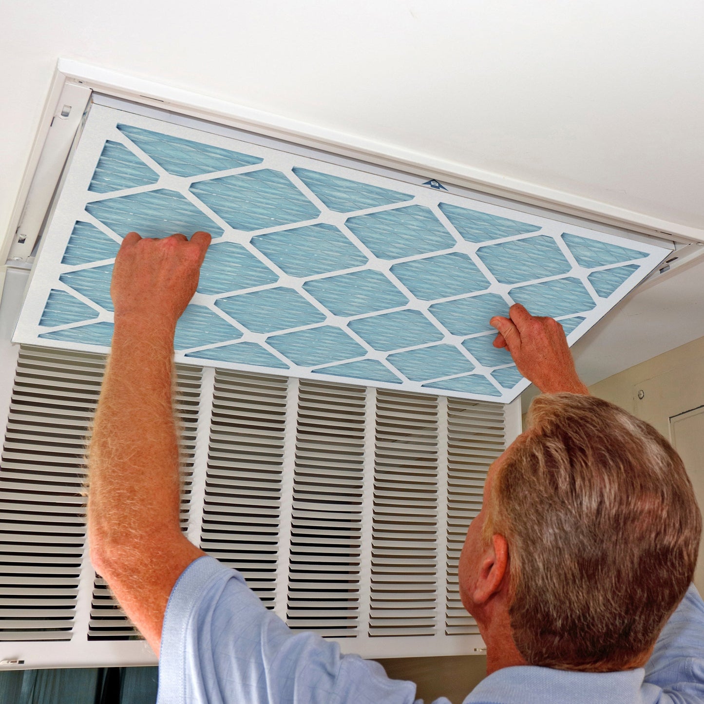 Cabana Air Filters 6 Pack HVAC Furnace Air Filters, MERV 11, 14 x 25 x 1, White