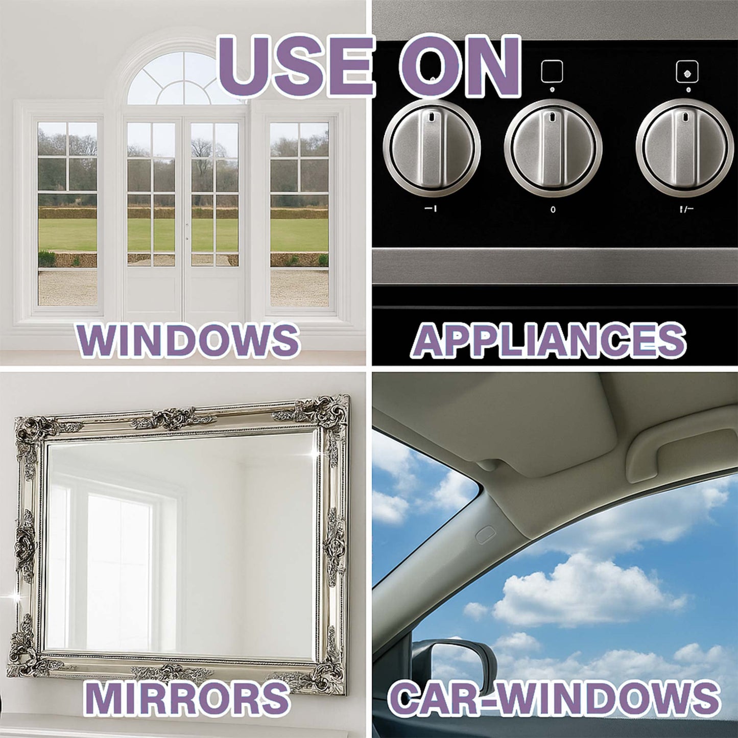 Ultra Clear Platinum Glass Cleaner, Streak-Free Shine, Lavender Fresh, 5 Gallons