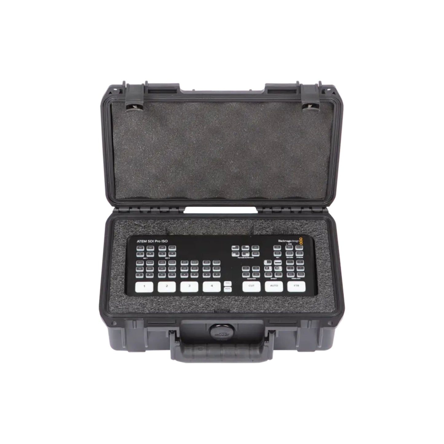SKB Media Equipment Case Storage Box for ATEM Mini Switcher, 3i-10063ATM, Black