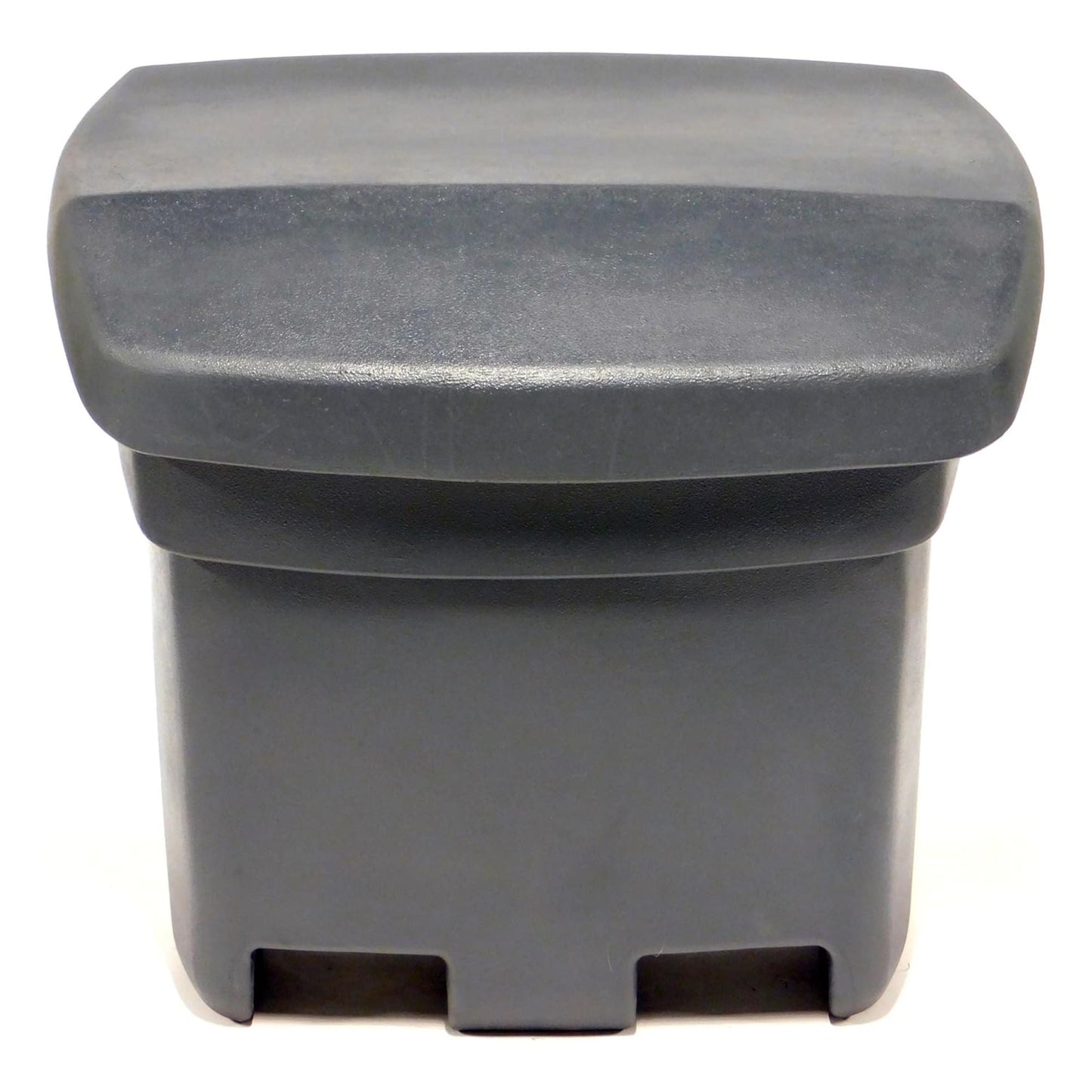 FCMP Outdoor 37 Gal Outdoor Salt & Sand Storage Bin, Multipurpose Deck Box, Grey