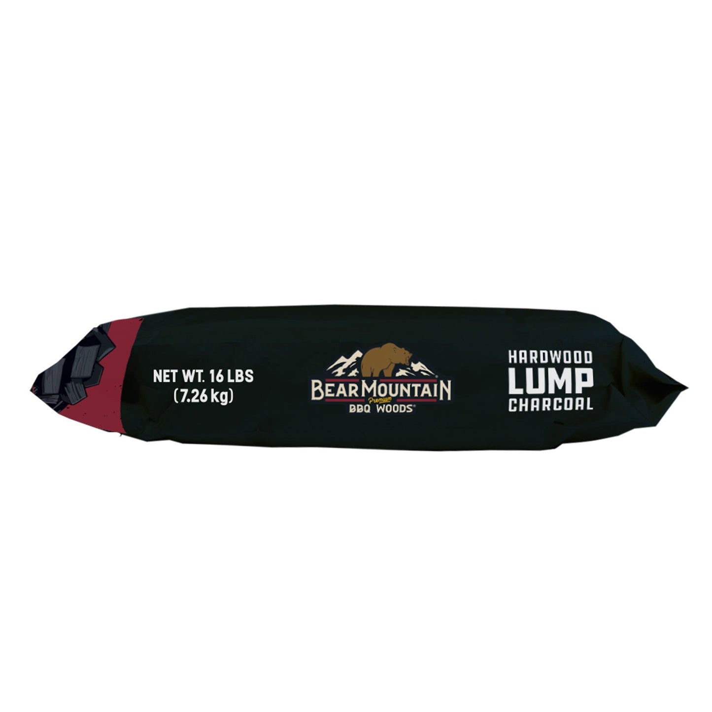 Bear Mountain BBQ Hardwood Lump Charcoal, Premium Grade for BBQ Grills, 16 Lbs