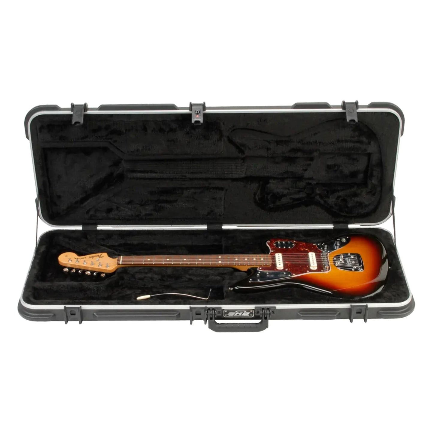 SKB Fender Jaguar/Jazzmaster Hardshell Case with Plush Interior and TSA Latches