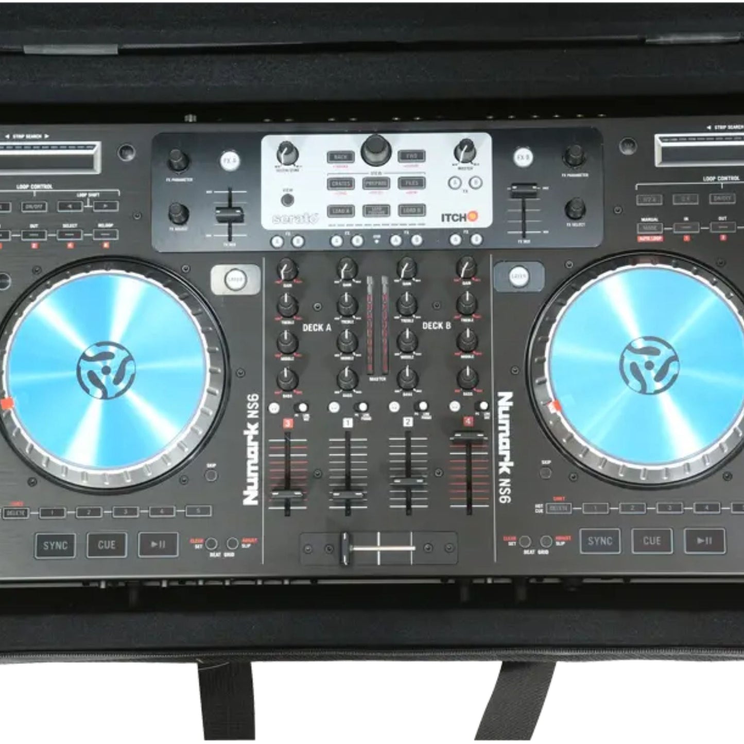 SKB 24”x14” DJ Controller & Small MIDI Keyboard Soft Case Padded Bag, Black