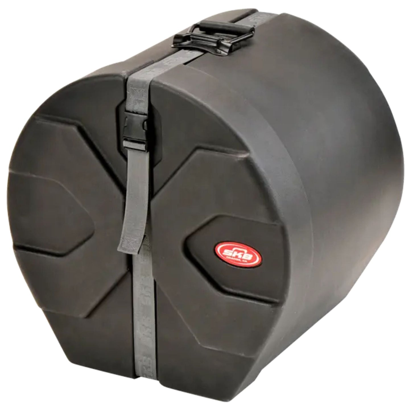 SKB 12" x 14" Tom Case with Padded Interior and D-Shaped Drum Design, Black