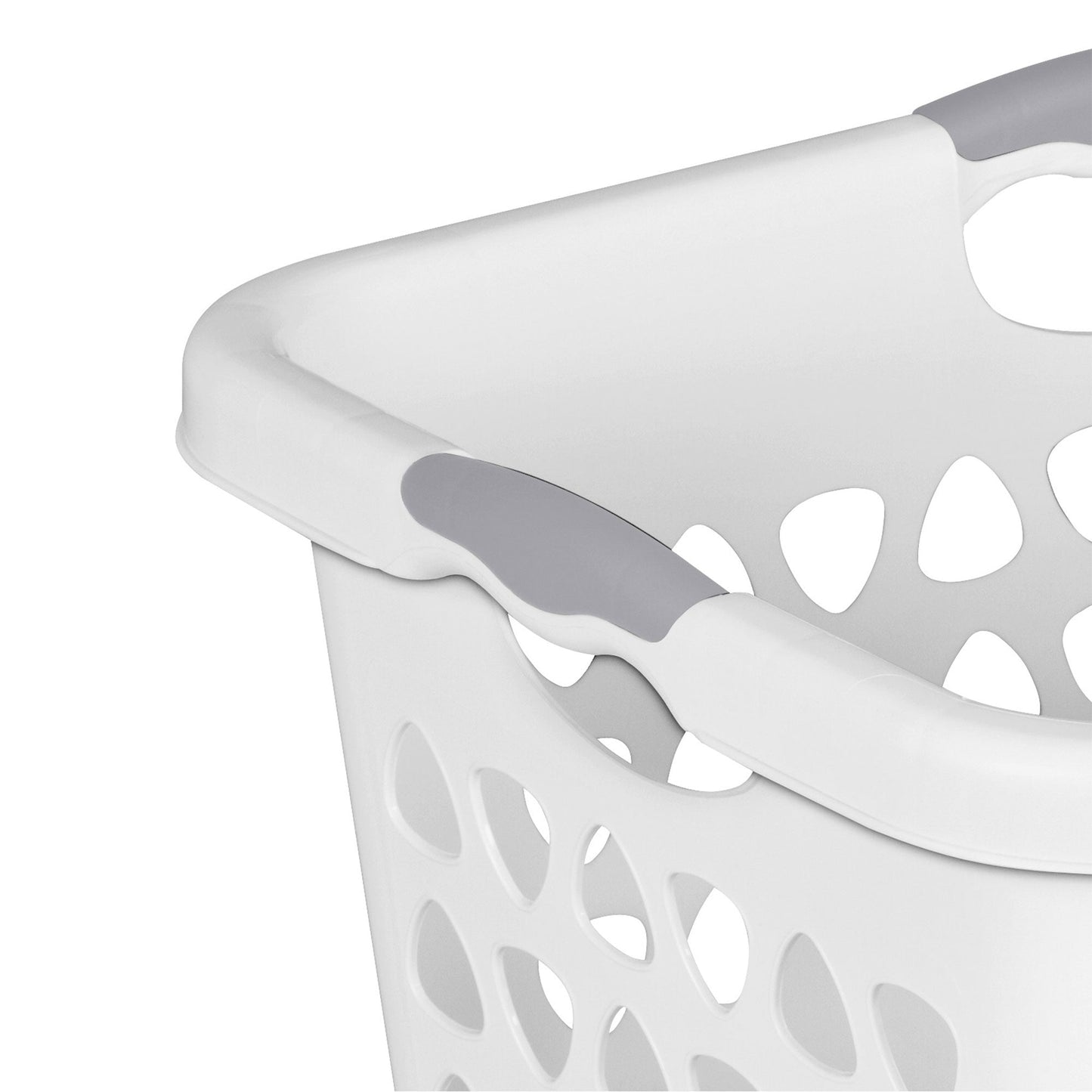 Sterilite Ultra Laundry Basket, 2 Bushel Plastic Hamper with Handles, 4 Pack