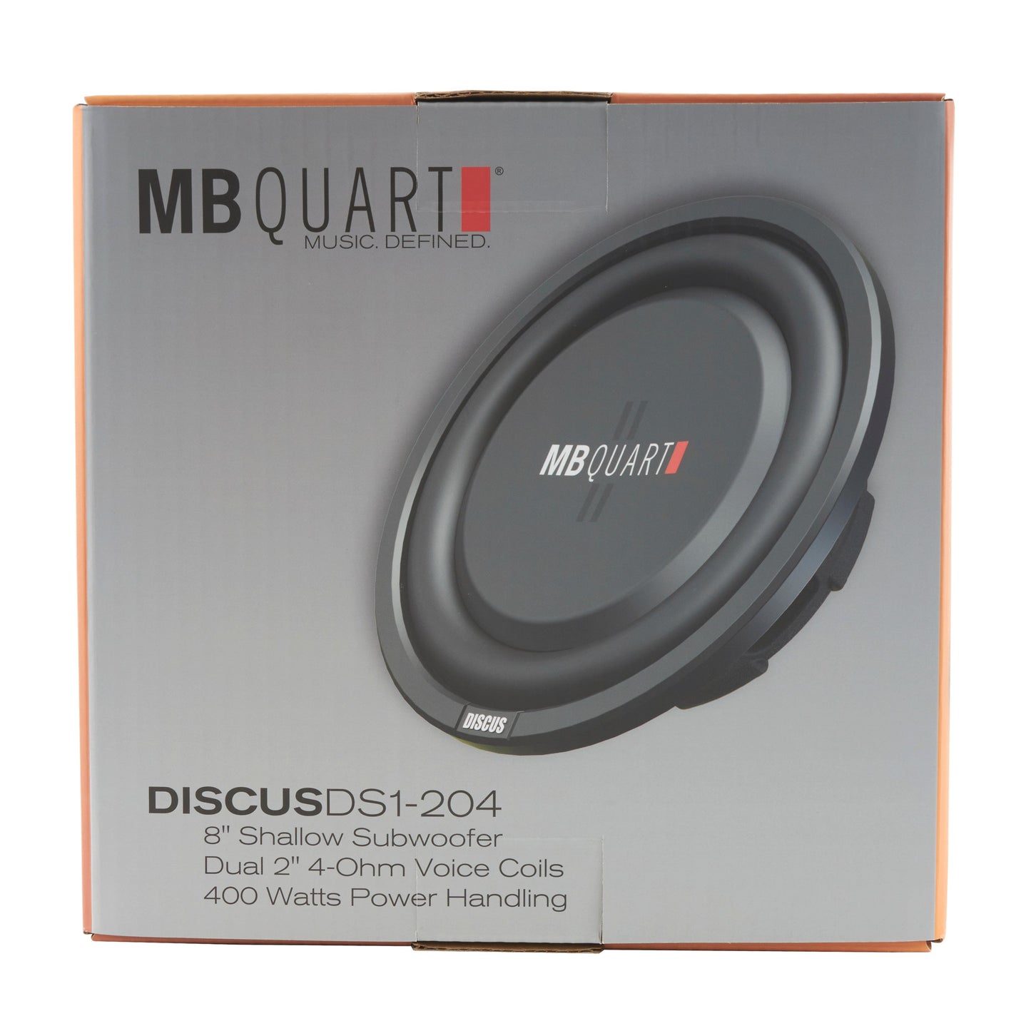 MB Quart DS1-204 400 Watt 8 Inch Shallow DVC 4 Ohm Car Subwoofer Speaker Pair - Find Fresh Goods