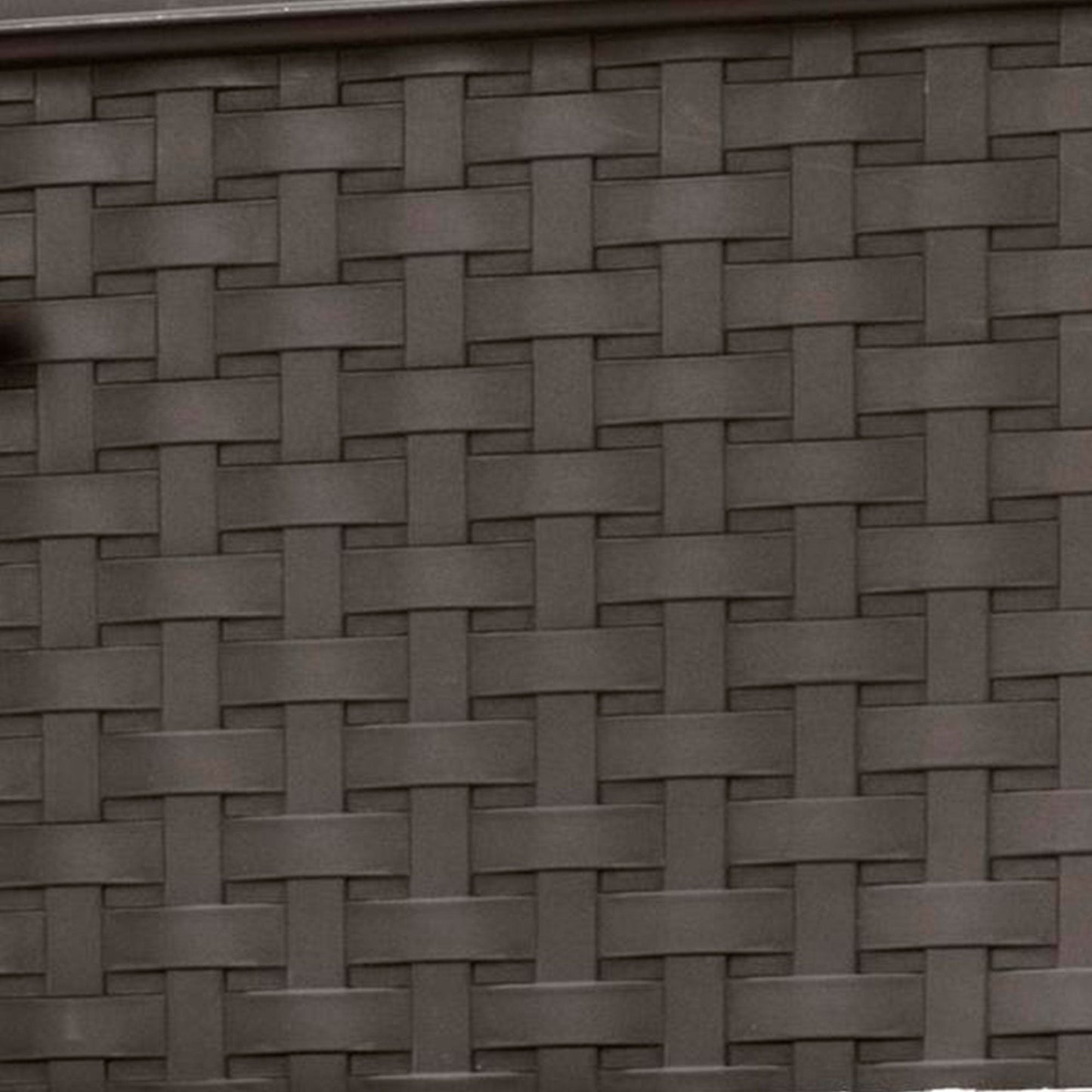 Sterilite 3 Drawer Decorative Plastic Weave Storage Tower, 6-Pack, Espresso