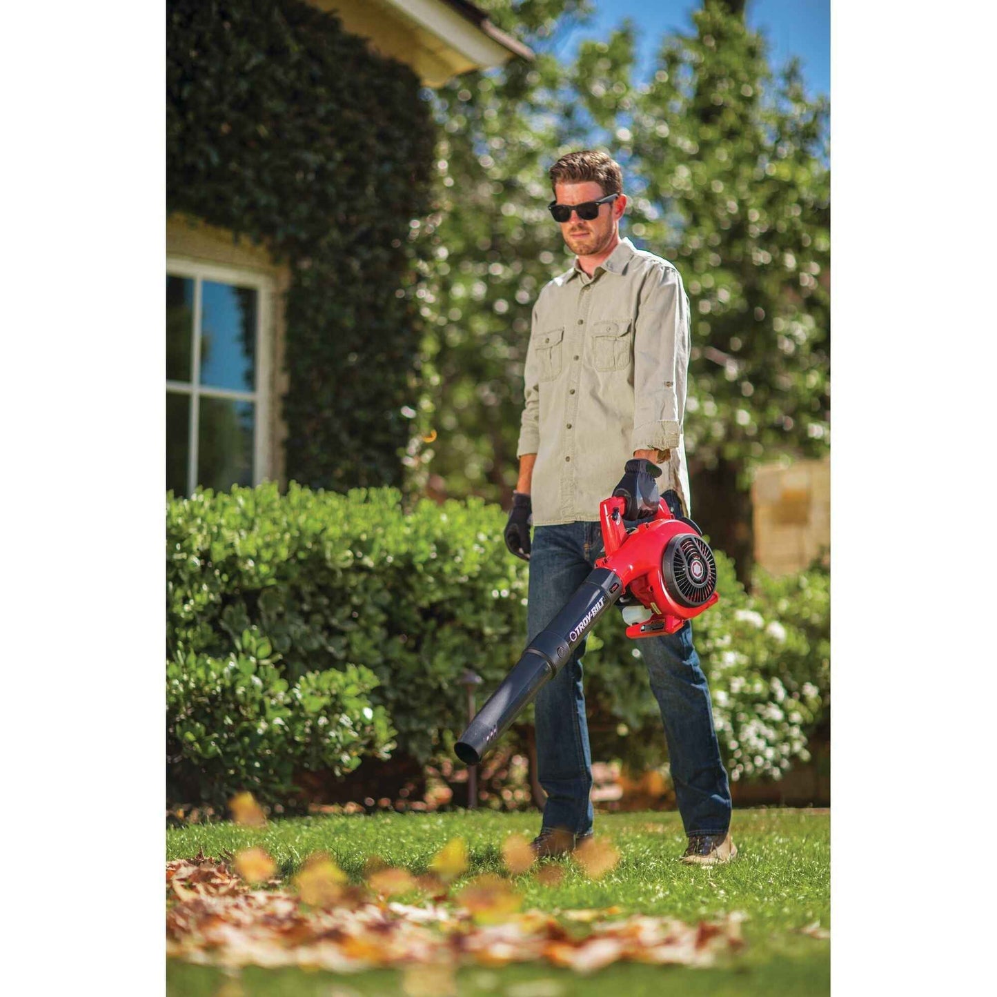 Troy-Bilt 25cc Gas Leaf Blower, TB430